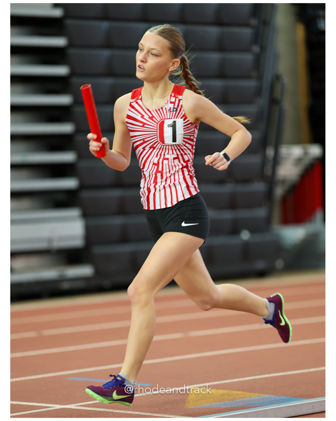 Relay Race - Bayha Division Championships - Indoor Track and Field - Providence Career Technical Academy - Providence RI - January 20, 2025…