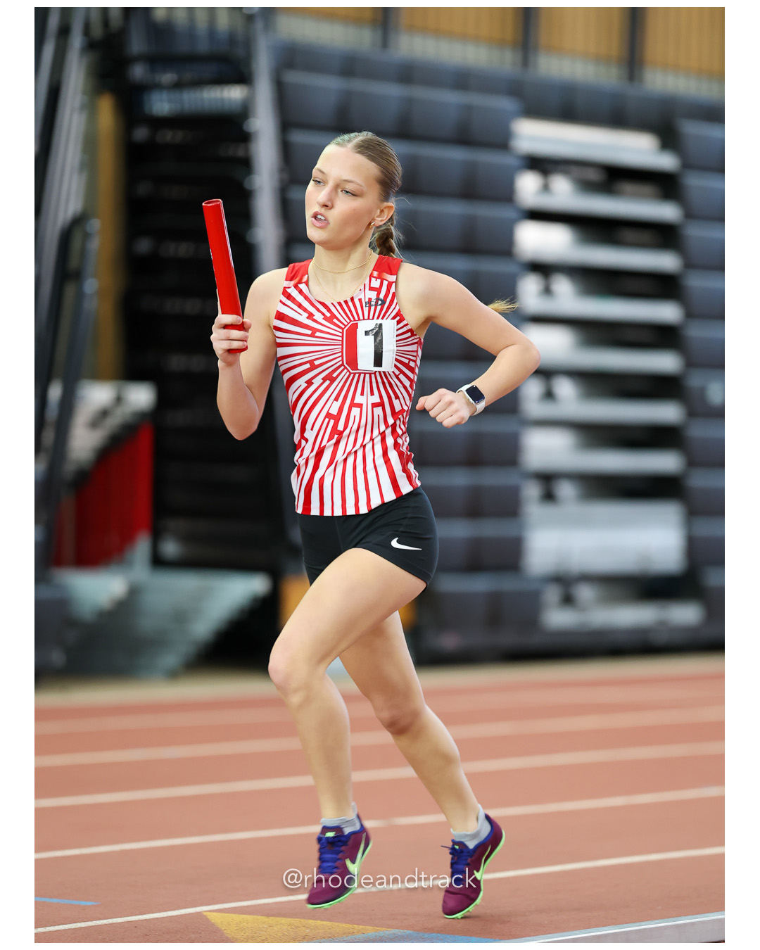 Relay Race - Bayha Division Championships - Indoor Track and Field - Providence Career Technical Academy - Providence RI - January 20, 2025…
