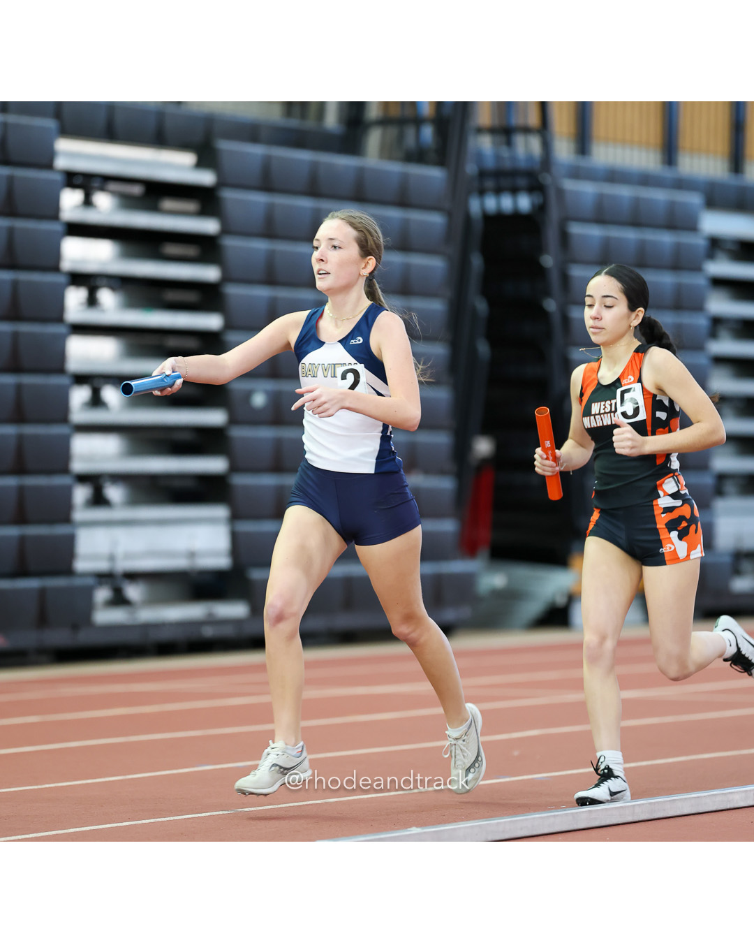 Relay Race - Bayha Division Championships - Indoor Track and Field - Providence Career Technical Academy - Providence RI - January 20, 2025…