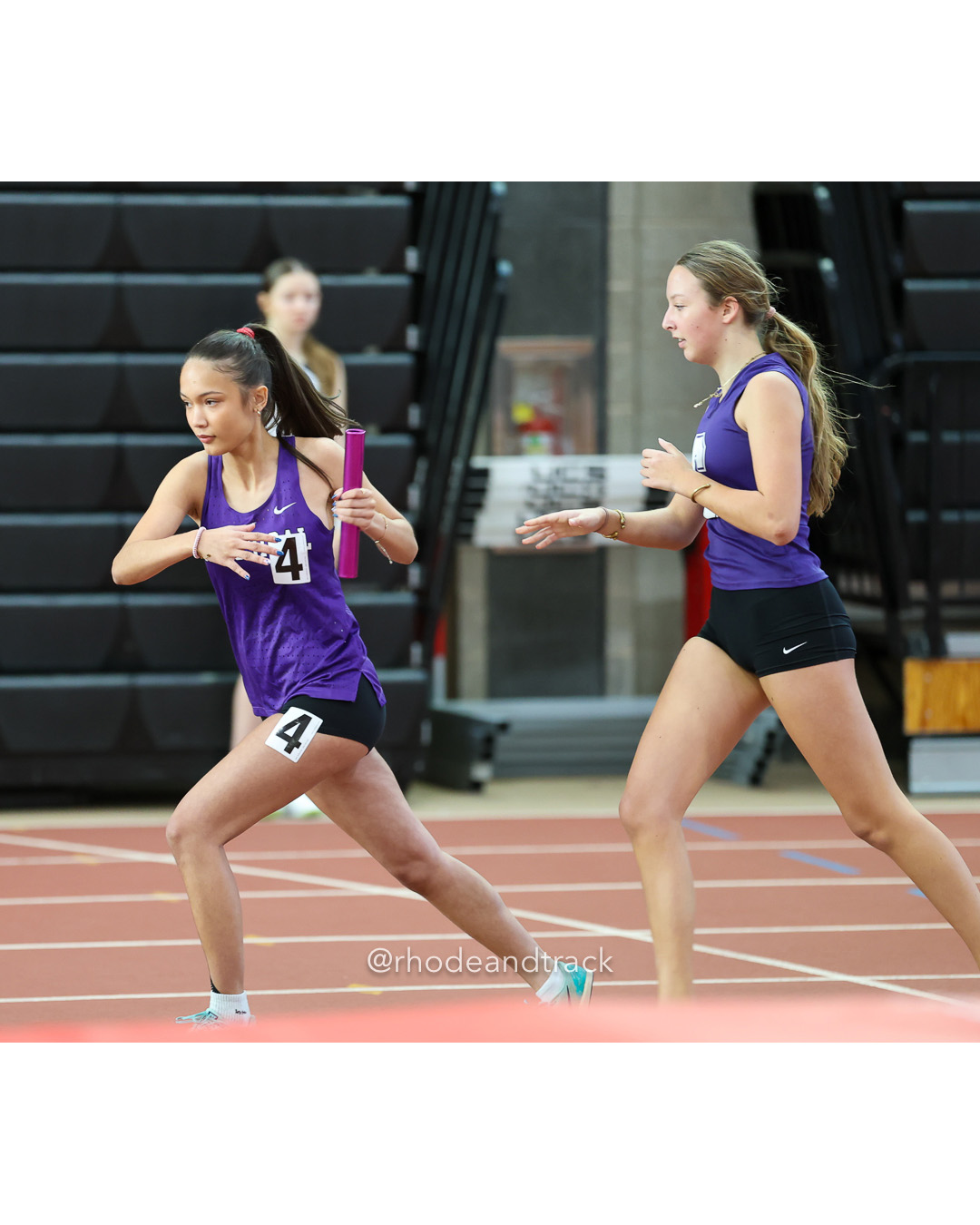 Relay Race - Bayha Division Championships - Indoor Track and Field - Providence Career Technical Academy - Providence RI - January 20, 2025…
