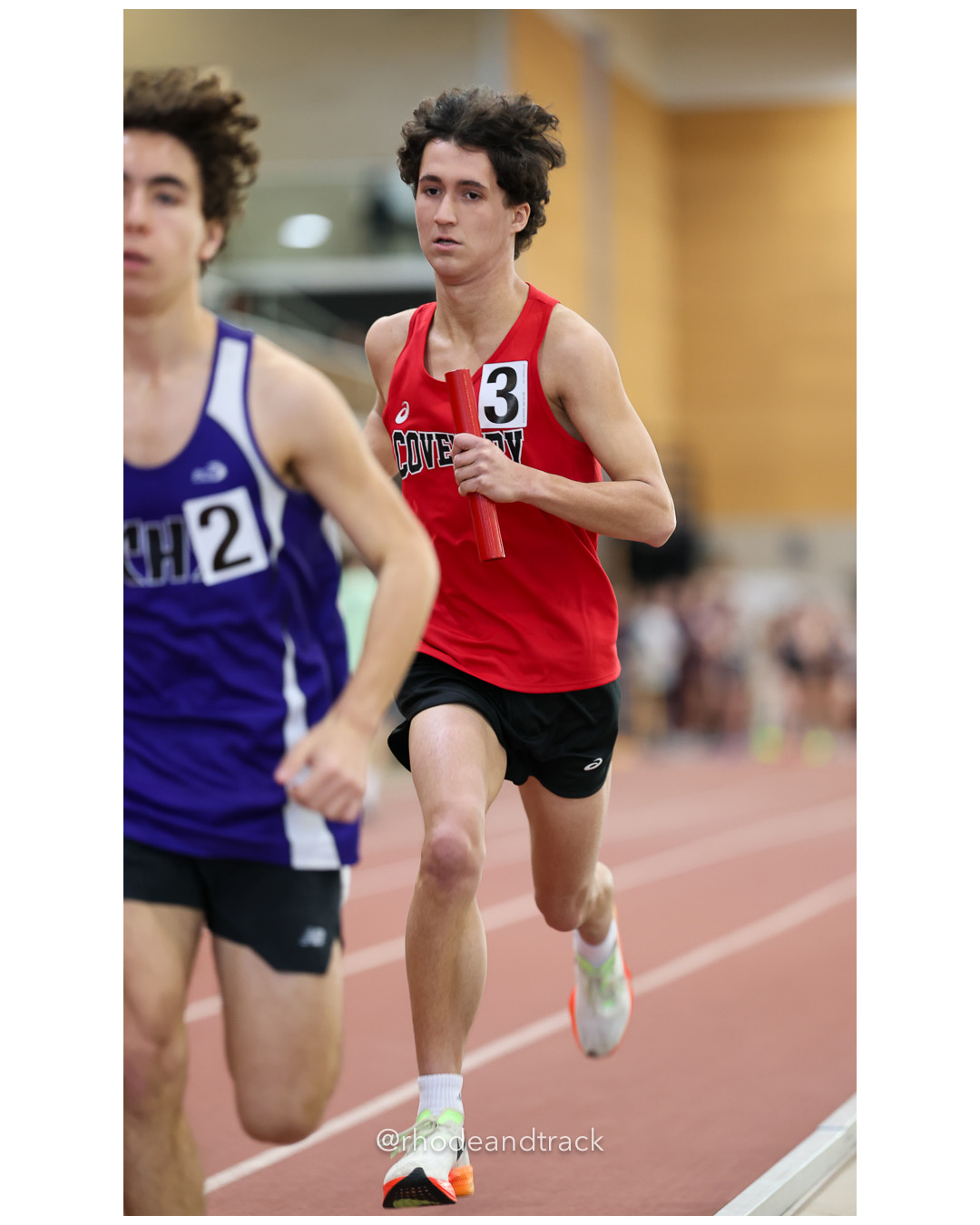 Relay Race - Bayha Division Championships - Indoor Track and Field - Providence Career Technical Academy - Providence RI - January 20, 2025…