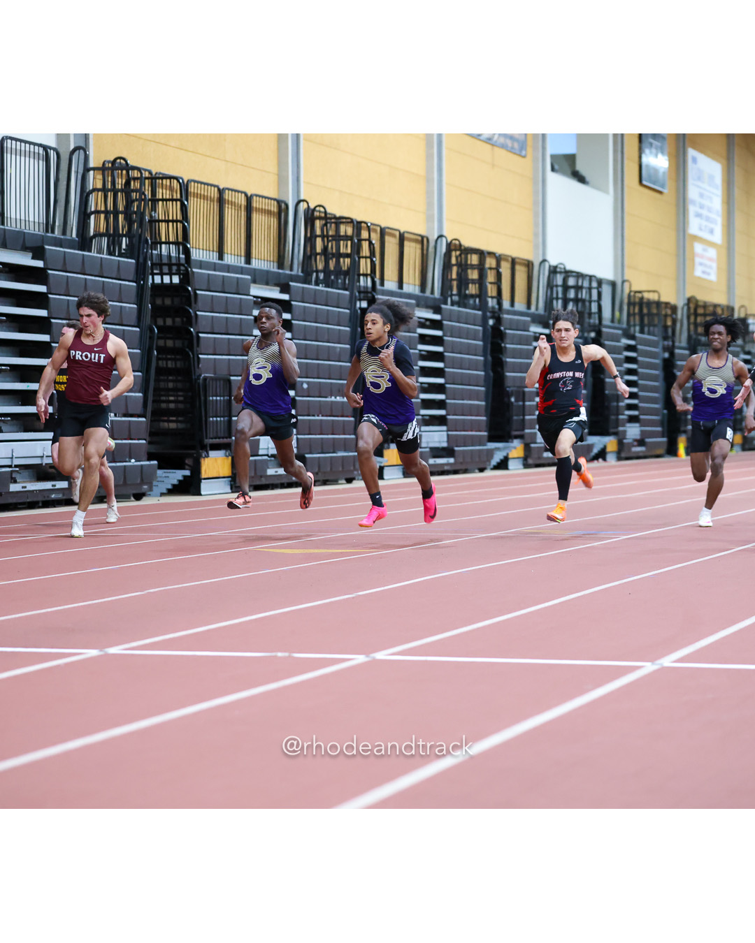 55m Dash Finals - Sullivan Division Championships - Indoor Track and Field - Providence Career Technical Academy - Providence RI - January…