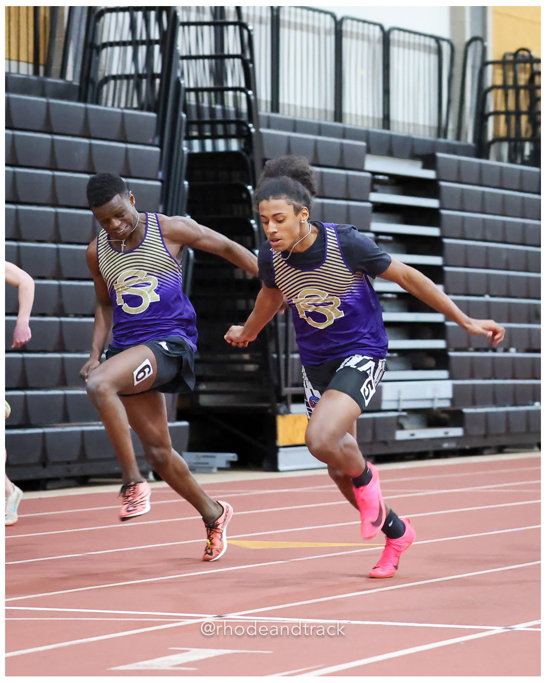 55m Dash Finals - Sullivan Division Championships - Indoor Track and Field - Providence Career Technical Academy - Providence RI - January…
