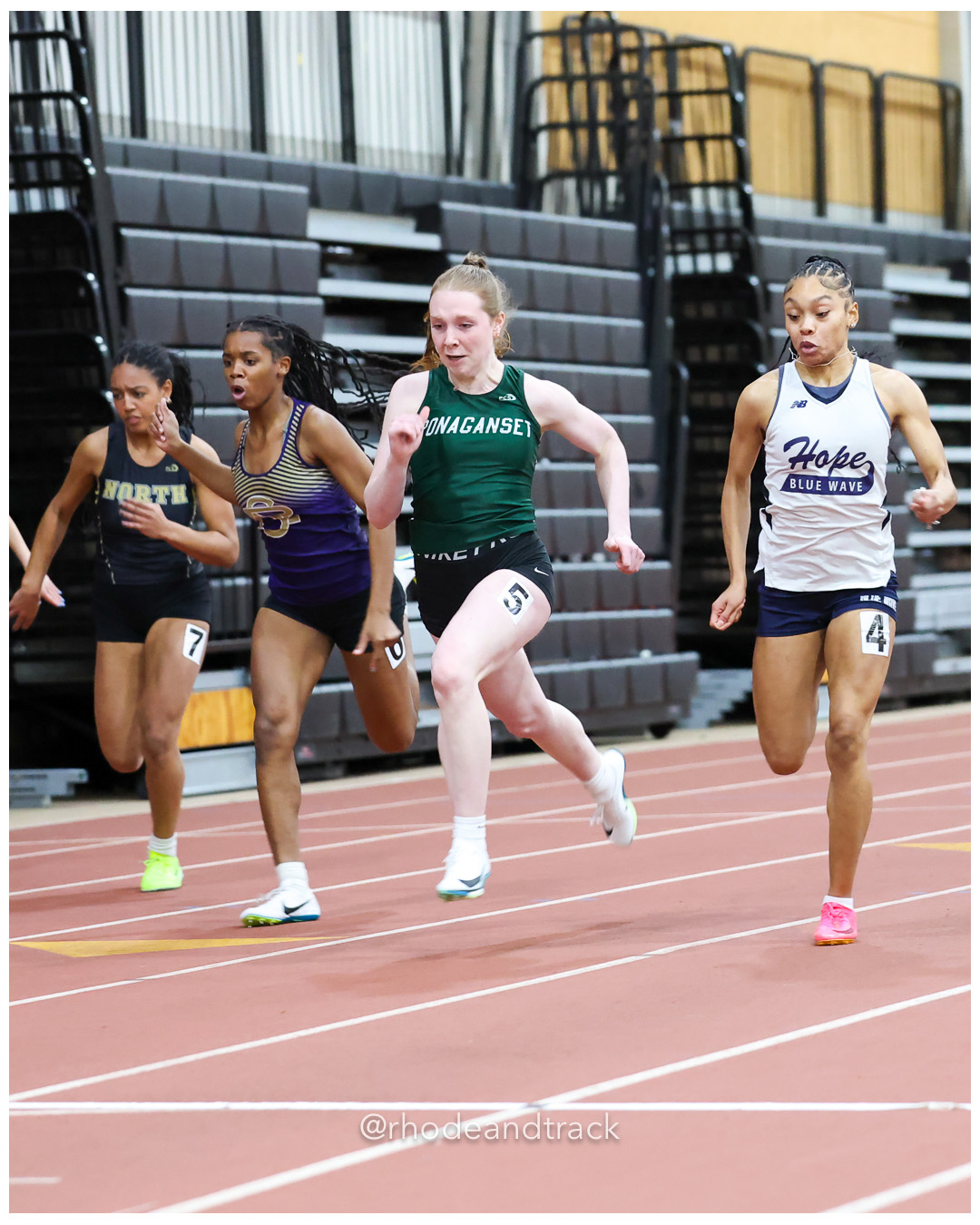 55m Dash Finals - Sullivan Division Championships - Indoor Track and Field - Providence Career Technical Academy - Providence RI - January…