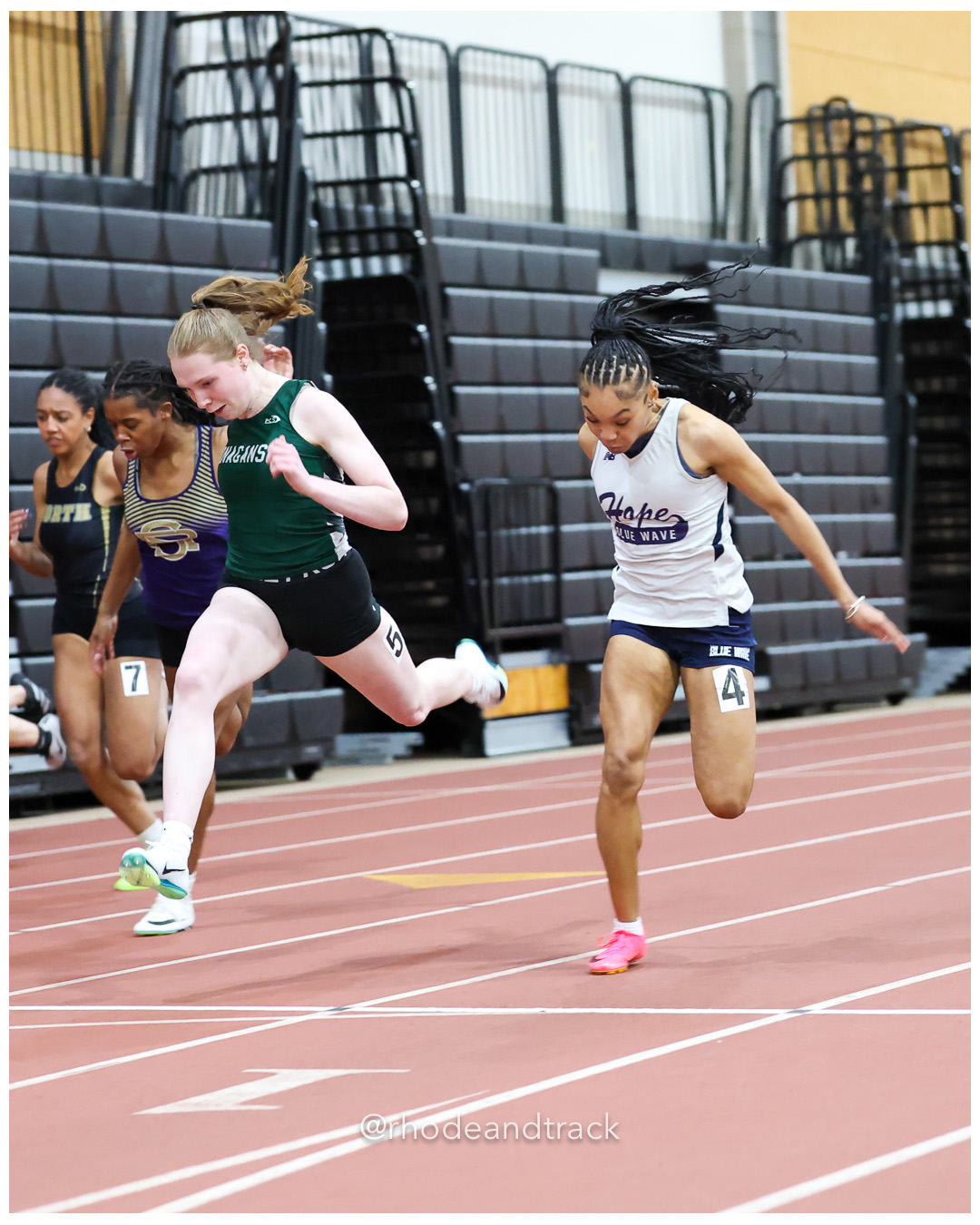 55m Dash Finals - Sullivan Division Championships - Indoor Track and Field - Providence Career Technical Academy - Providence RI - January…