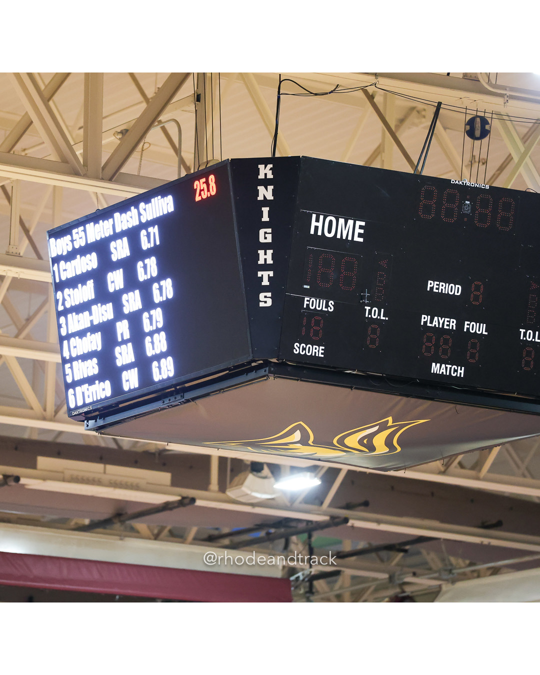 55m Dash Finals - Sullivan Division Championships - Indoor Track and Field - Providence Career Technical Academy - Providence RI - January…