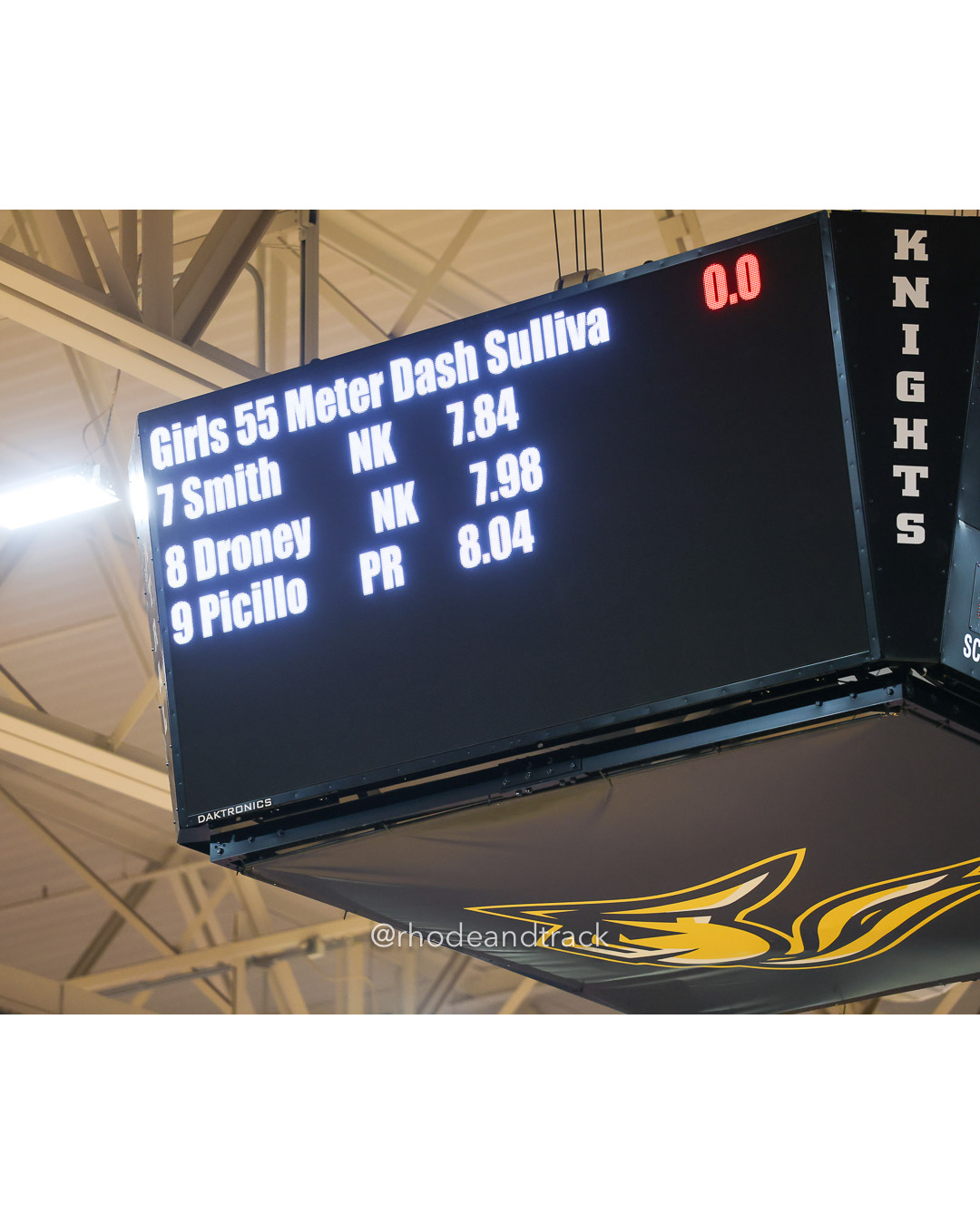 55m Dash Finals - Sullivan Division Championships - Indoor Track and Field - Providence Career Technical Academy - Providence RI - January…