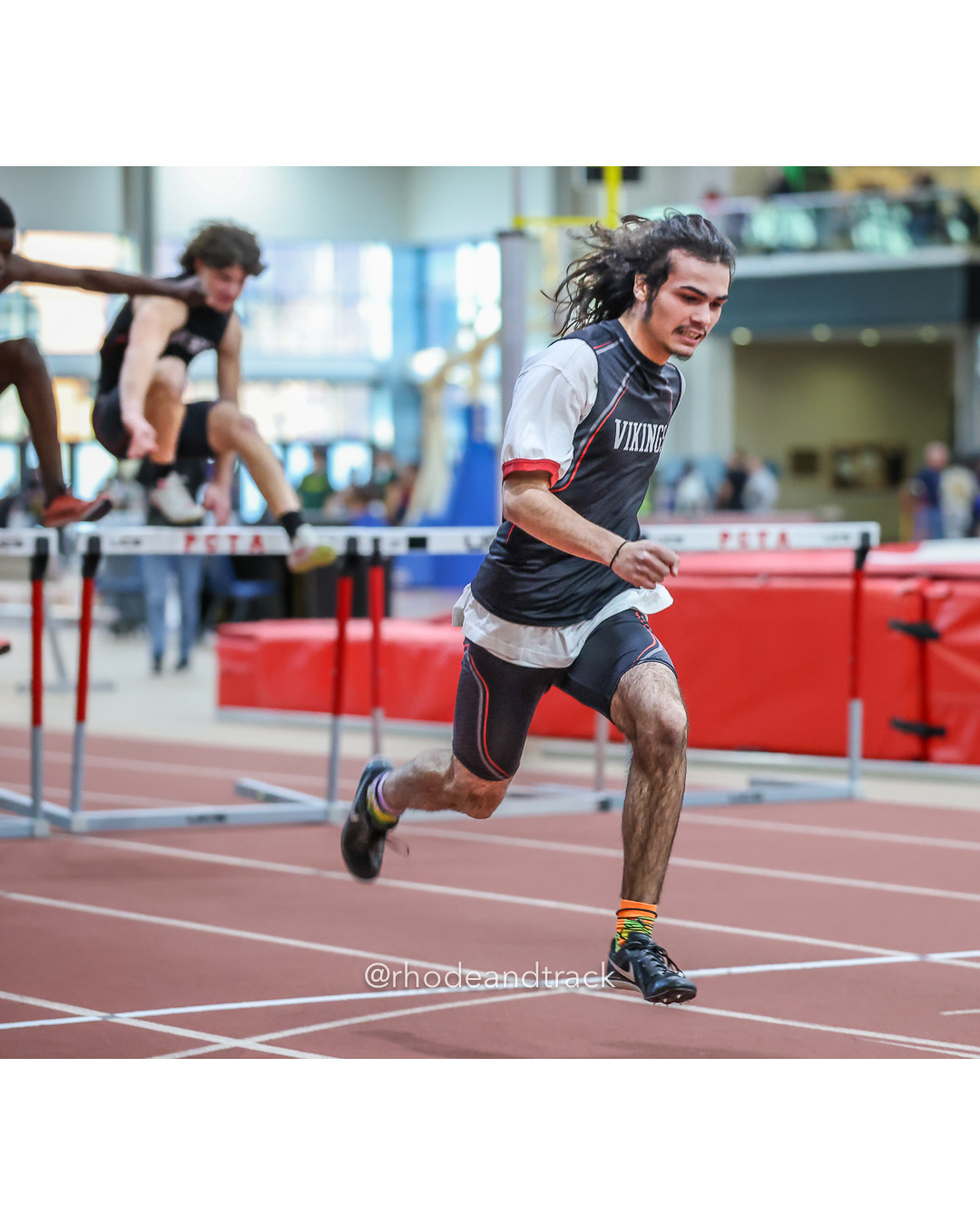 Hurdles Trials - Sullivan Division Championships - Indoor Track and Field - Providence Career Technical Academy - Providence RI - January 20, 2025 File: ./dir-1-Running-comma-Sprints-comma-Hurdles/250120-run-indoor-track-ri-sullivan-division-championships-pcta-providence-73-296A6533.jpg Hurdles Trials - Sullivan Division Championships - Indoor Track and Field - Providence Career Technical Academy - Providence RI - January 2…