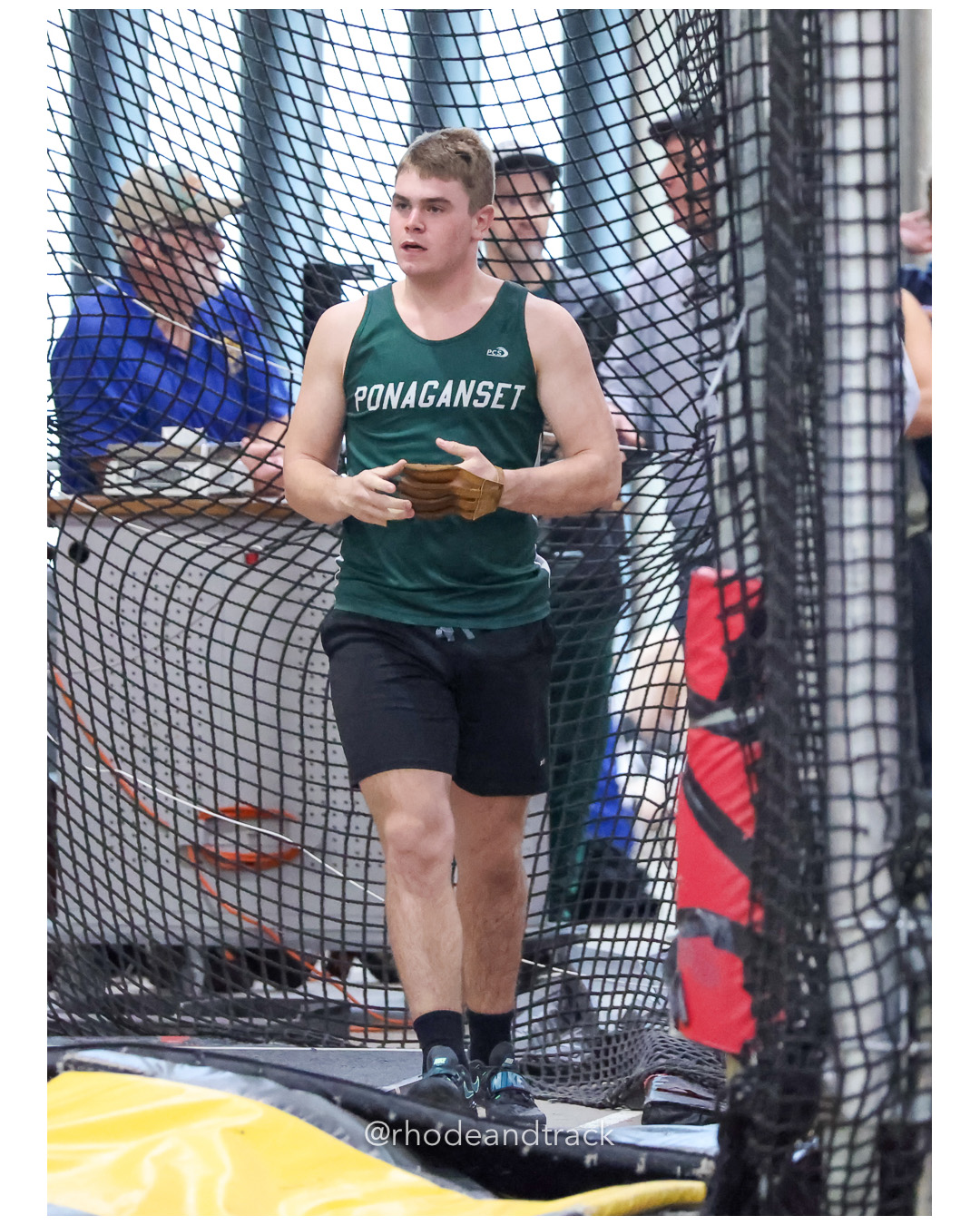 Weight Throw - Sullivan Division Championships - Indoor Track and Field - Providence Career Technical Academy - Providence RI - January 20,…