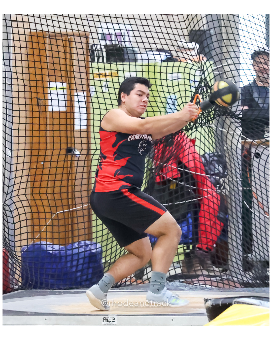 Weight Throw - Sullivan Division Championships - Indoor Track and Field - Providence Career Technical Academy - Providence RI - January 20,…
