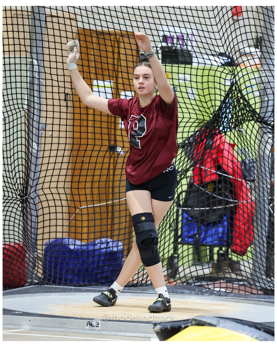 Weight Throw - Sullivan Division Championships - Indoor Track and Field - Providence Career Technical Academy - Providence RI - January 20,…