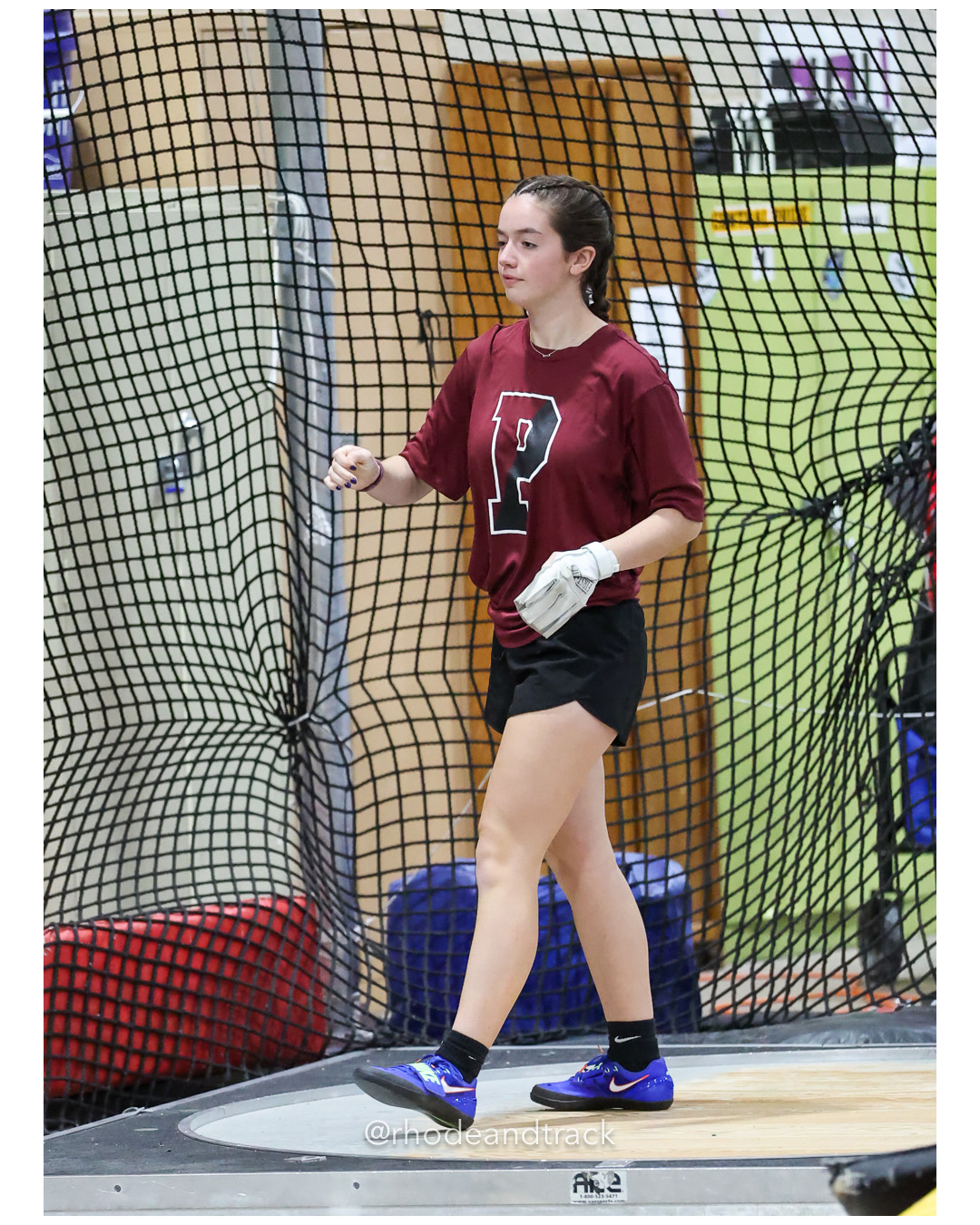 Weight Throw - Sullivan Division Championships - Indoor Track and Field - Providence Career Technical Academy - Providence RI - January 20,…