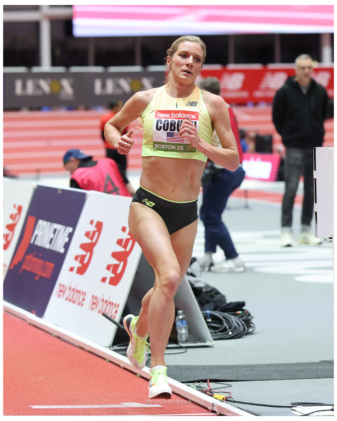 Emma Coburn - USA - 3,000 meters - New Balance Indoor Grand Prix 2025 - the Track at New Balance - Boston, MA - February 2 2025 File: ./dir-Womens-3000m/250202-250202-indoor-track-new-balance-indoor-grand-prix-2025-50-296A6219.jpg Emma Coburn - USA - 3,000 meters - New Balance Indoor Grand Prix 2025 - the Track at New Balance - Boston, MA - February 2 2025 – 2025 New…