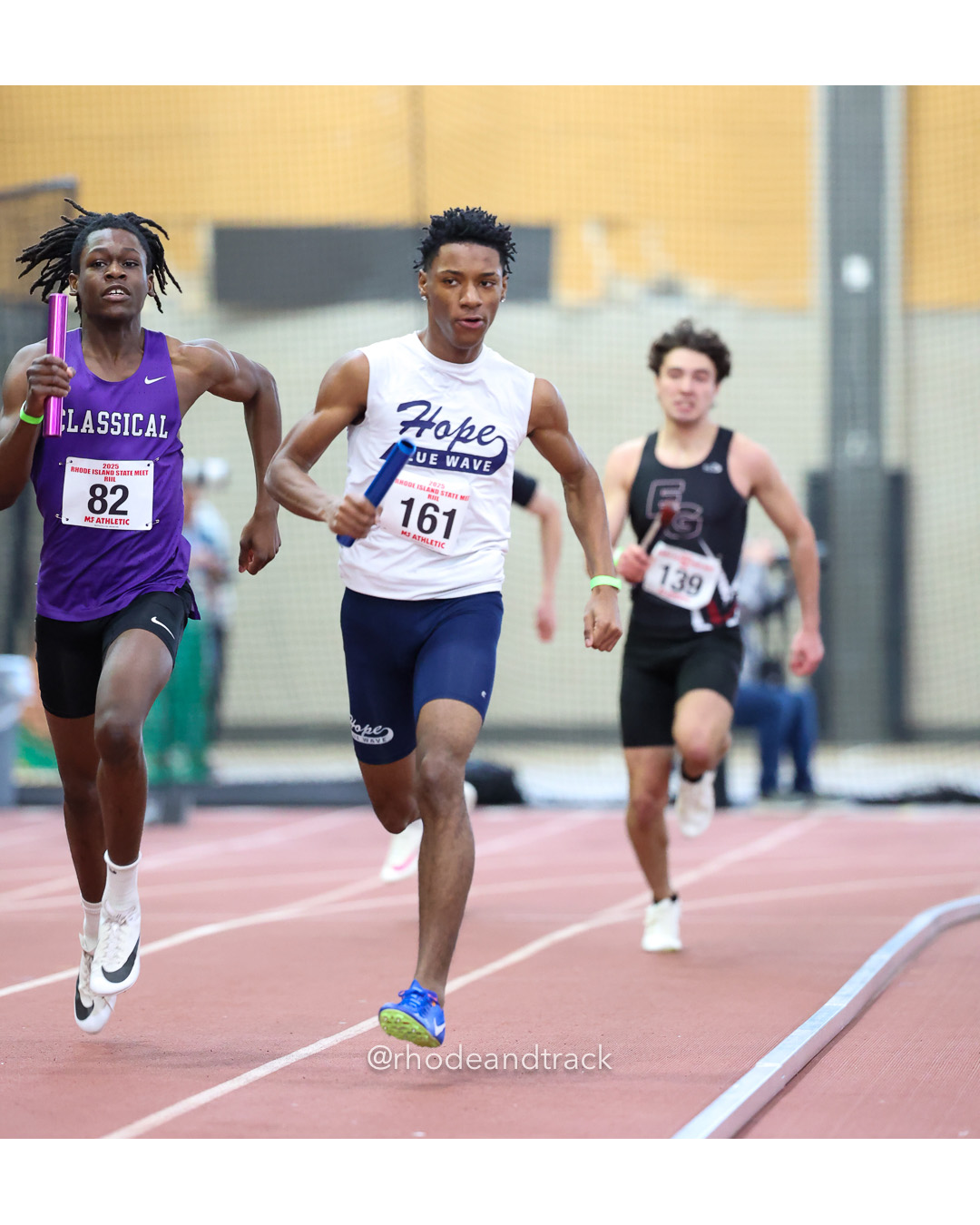 4x200m Relay - RI 2025 Indoor Track and Field State Championships - PCTA - Providence RI - February 15 2025 File: ./dir-1-Boys-State-Championship/250215-track-indoor-2025-ri-state-championship-pcta-108-062A6921.jpg 4x200m Relay - RI 2025 Indoor Track and Field State Championships - PCTA - Providence RI - February 15 2025 – Indoor Track – Feb 15, 2025 –…