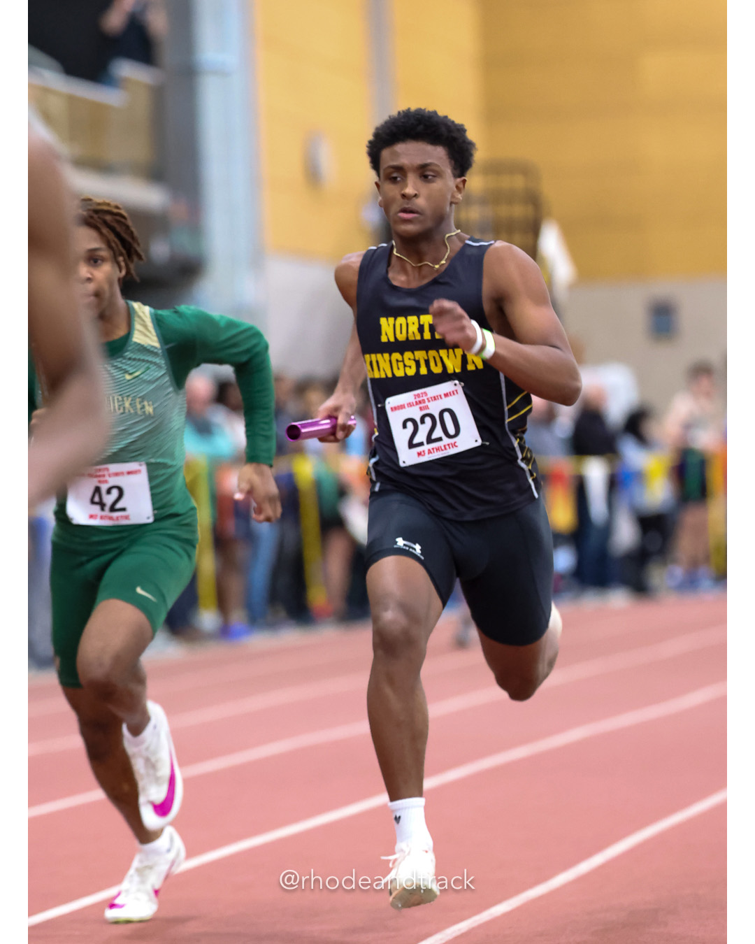 4x200m Relay - RI 2025 Indoor Track and Field State Championships - PCTA - Providence RI - February 15 2025 File: ./dir-1-Boys-State-Championship/250215-track-indoor-2025-ri-state-championship-pcta-143-062A7350.jpg 4x200m Relay - RI 2025 Indoor Track and Field State Championships - PCTA - Providence RI - February 15 2025 – Indoor Track – Feb 15, 2025 –…