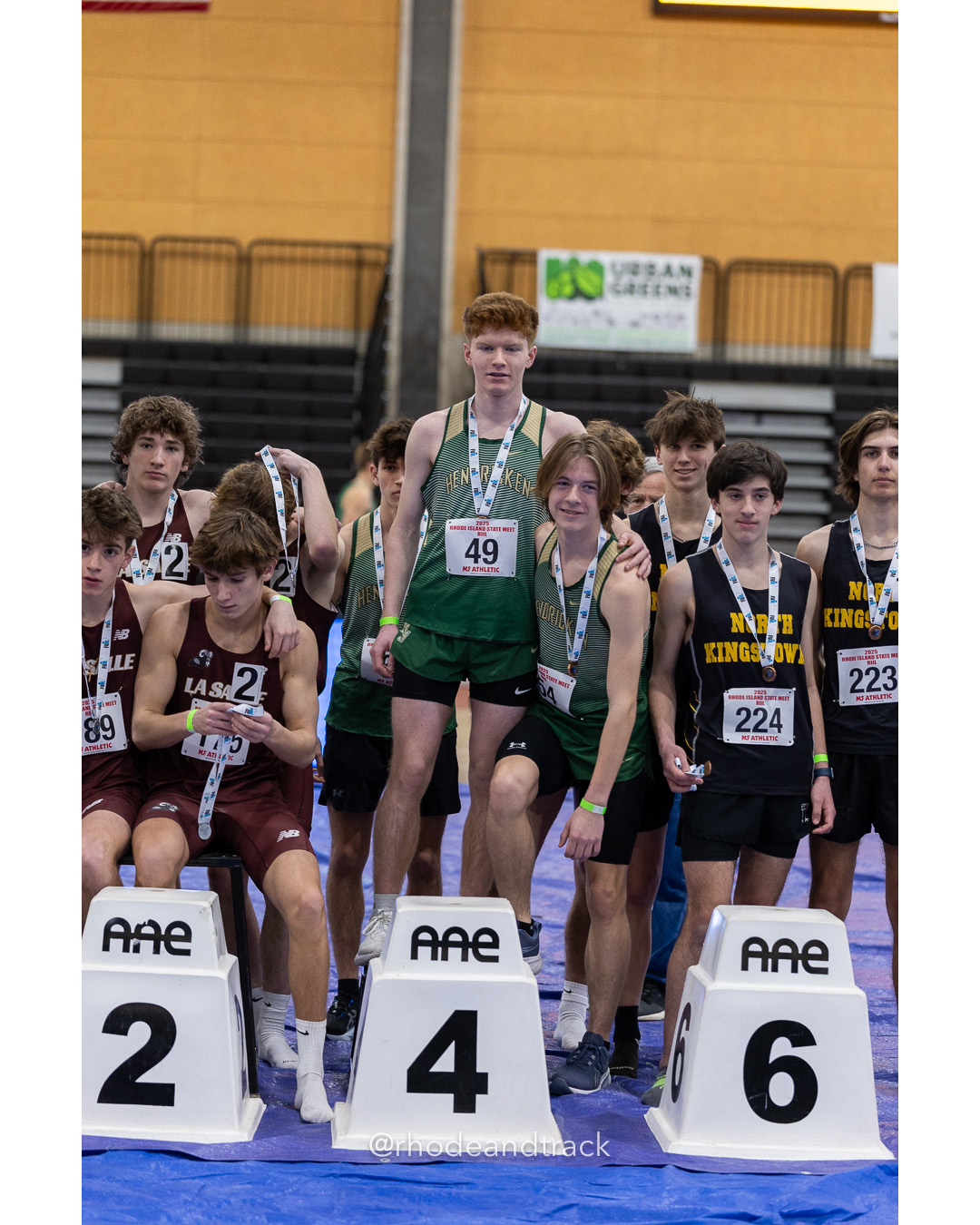 Boys 4x800 Meter Relay - RI 2025 Indoor Track and Field State Championships - PCTA - Providence RI - February 15 2025 File: ./dir-1-Boys-State-Championship/250215-track-indoor-2025-ri-state-championship-pcta-156-296A7998.jpg Boys 4x800 Meter Relay - RI 2025 Indoor Track and Field State Championships - PCTA - Providence RI - February 15 2025 – Indoor Track – Feb…