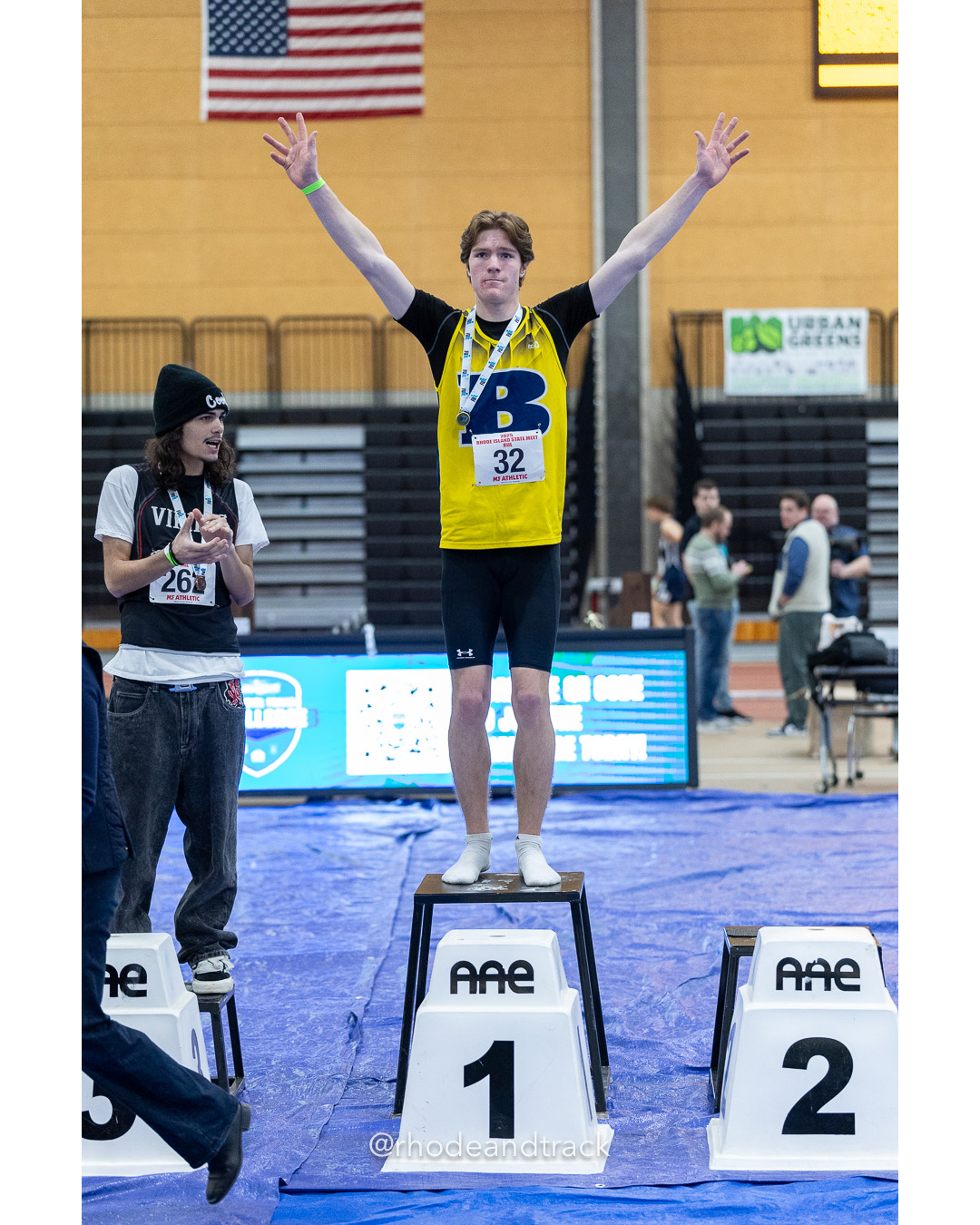 Bobby Wind - Barrington High School 7.47 - 55m Hurdles - RI 2025 Indoor Track and Field State Championships - PCTA - Providence RI - February 15 2025 File: ./dir-1-Boys-State-Championship/250215-track-indoor-2025-ri-state-championship-pcta-431-296A0647.jpg Bobby Wind - Barrington High School 7.47 - 55m Hurdles - RI 2025 Indoor Track and Field State Championships - PCTA - Providence RI - Februa…