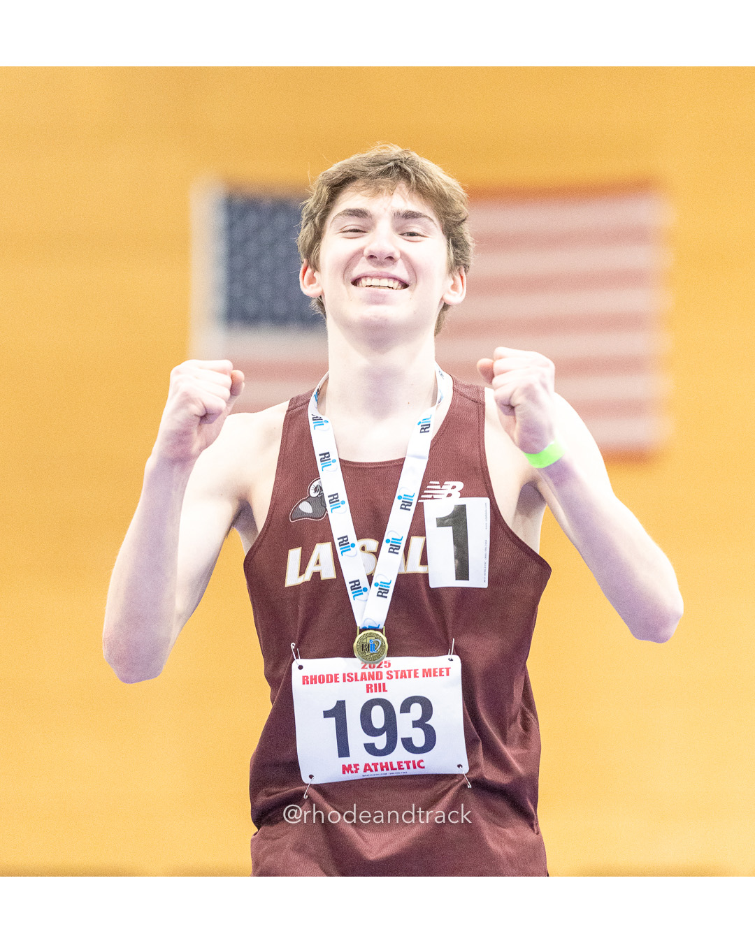 1 - Marshall Vernon - La Salle Academy 8:35.04 - 3000m - RI 2025 Indoor Track and Field State Championships - PCTA - Providence RI - February 15 2025 File: ./dir-1-Boys-State-Championship/250215-track-indoor-2025-ri-state-championship-pcta-555-296A2931.jpg 1 - Marshall Vernon - La Salle Academy 8:35.04 - 3000m - RI 2025 Indoor Track and Field State Championships - PCTA - Providence RI - Februa…