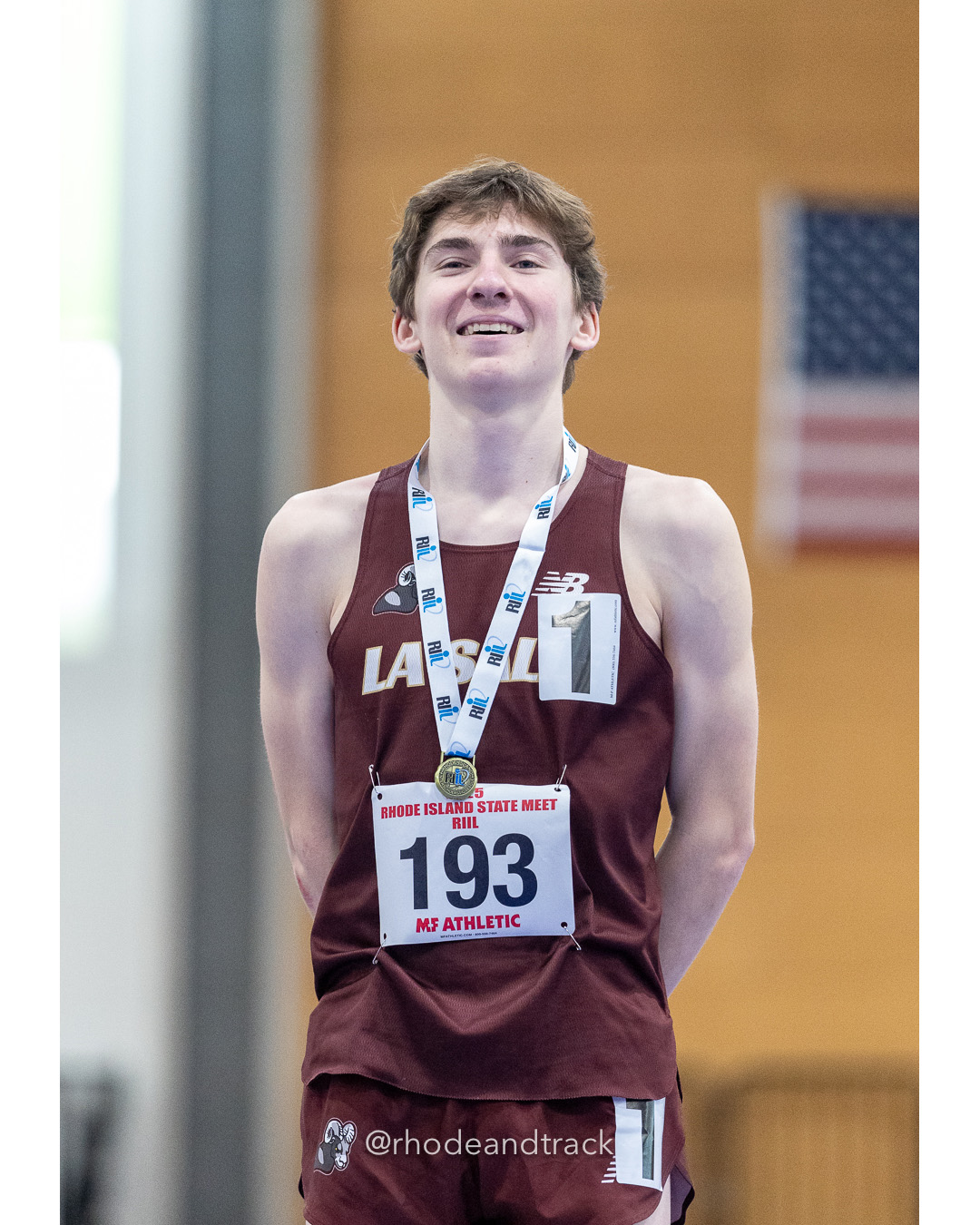1 - Marshall Vernon - La Salle Academy 4:08.26 - 1500m - RI 2025 Indoor Track and Field State Championships - PCTA - Providence RI - February 15 2025 File: ./dir-1-Boys-State-Championship/250215-track-indoor-2025-ri-state-championship-pcta-560-296A3048.jpg 1 - Marshall Vernon - La Salle Academy 4:08.26 - 1500m - RI 2025 Indoor Track and Field State Championships - PCTA - Providence RI - Februa…