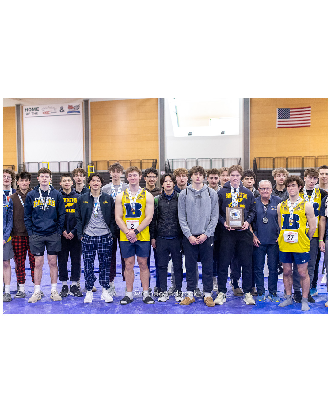 Team Runner Up - Barrington High School - RI 2025 Indoor Track and Field State Championships - PCTA - Providence RI - February 15 2025 File: ./dir-1-Boys-State-Championship/250215-track-indoor-2025-ri-state-championship-pcta-664-_U1A1393.jpg Team Runner Up - Barrington High School - RI 2025 Indoor Track and Field State Championships - PCTA - Providence RI - February 15 2025 – In…