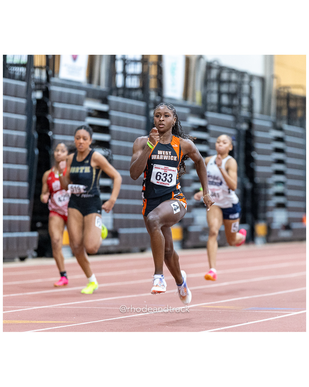 Lisa Raye - West Warwick - winner, 55m Dash - RI 2025 Indoor Track and Field State Championships - PCTA - Providence RI - February 15 2025 File: ./dir-Girls-State-Championship/250215-track-indoor-2025-ri-state-championship-pcta-175-296A8844.jpg Lisa Raye - West Warwick - winner, 55m Dash - RI 2025 Indoor Track and Field State Championships - PCTA - Providence RI - February 15 2025…