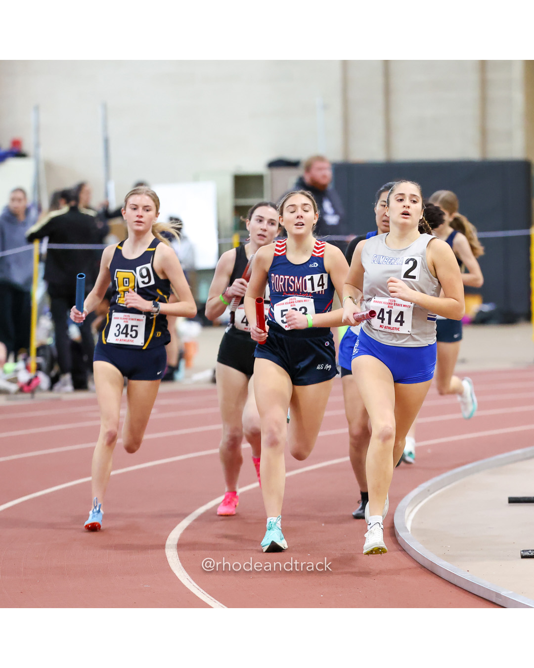 4x800m Relay - RI 2025 Indoor Track and Field State Championships - PCTA - Providence RI - February 15 2025 – Indoor Track – Feb 15, 2025 –…