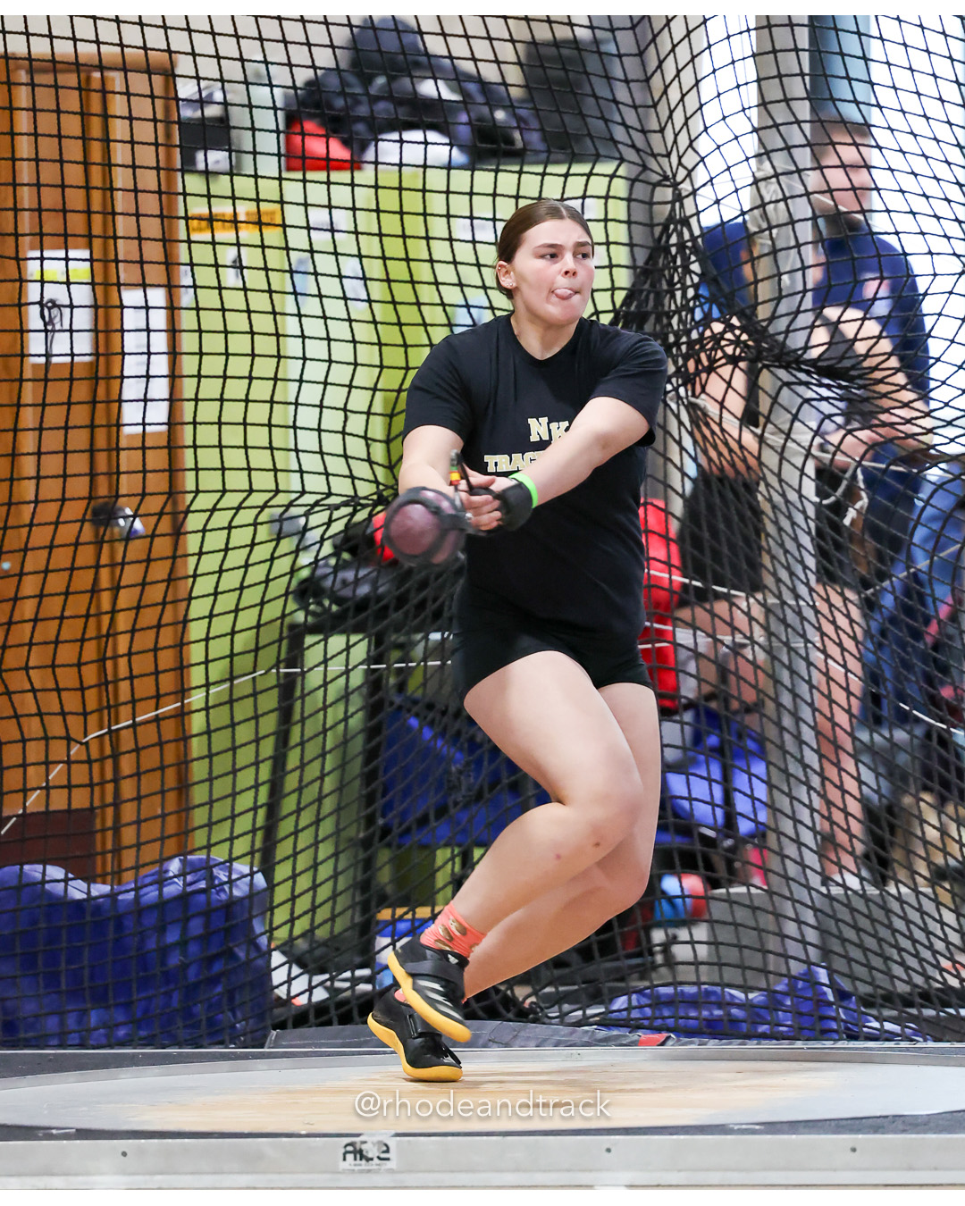 13 - Tayla Schneider - North Kingstown High School 45-05.50 - Weight Throw - RI 2025 Indoor Track and Field State Championships - PCTA - Pr…