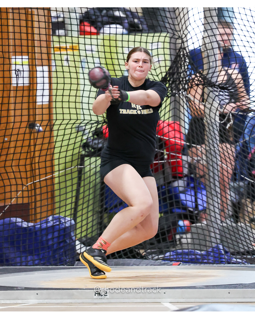 13 - Tayla Schneider - North Kingstown High School 45-05.50 - Weight Throw - RI 2025 Indoor Track and Field State Championships - PCTA - Pr…