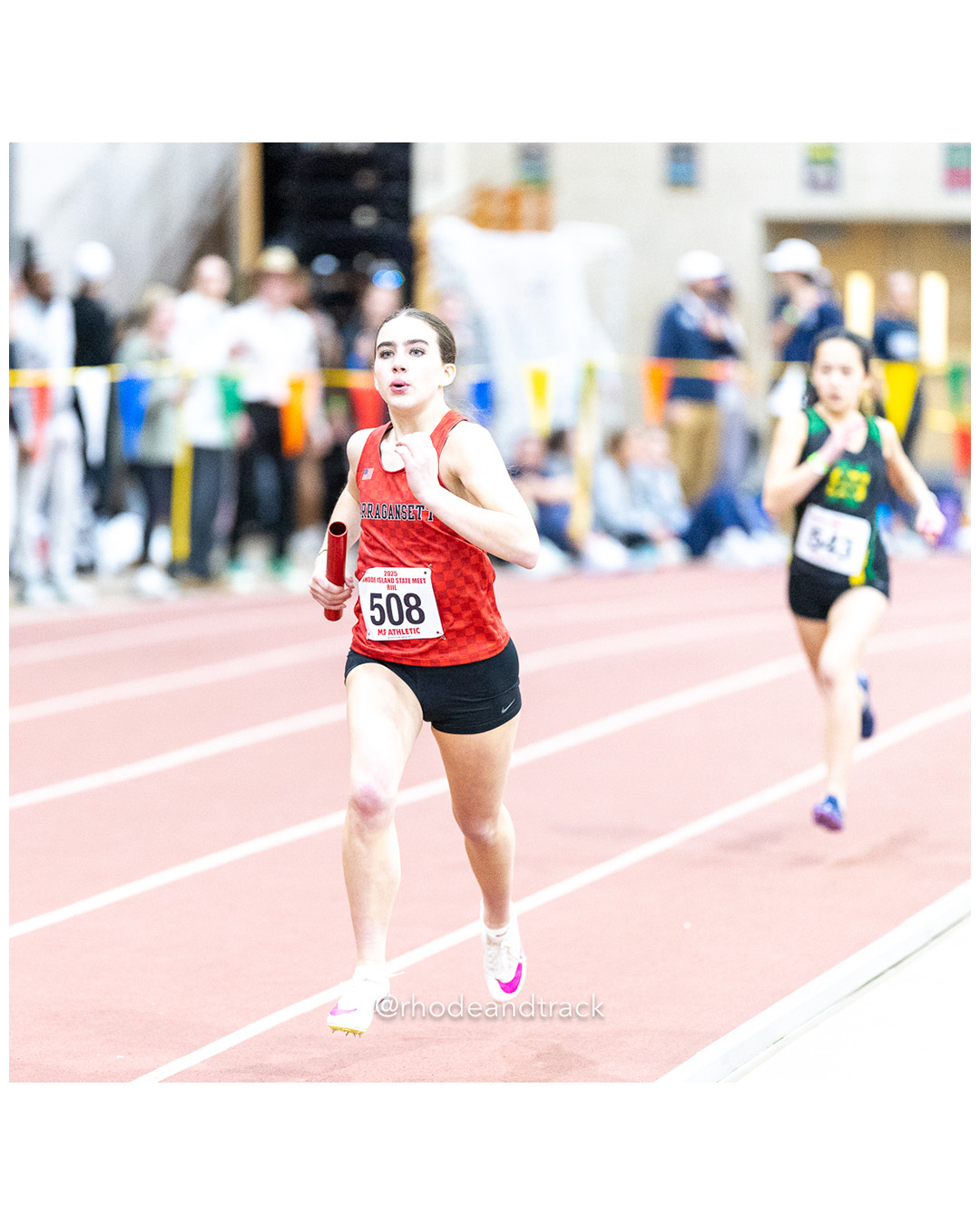 4x400m Relay - RI 2025 Indoor Track and Field State Championships - PCTA - Providence RI - February 15 2025 File: ./dir-Girls-State-Championship/250215-track-indoor-2025-ri-state-championship-pcta-407-296A1847.jpg 4x400m Relay - RI 2025 Indoor Track and Field State Championships - PCTA - Providence RI - February 15 2025 – Indoor Track – Feb 15, 2025 –…