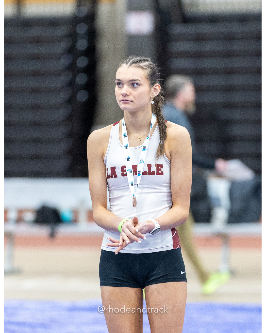 7 - Alyssa Parenteau - La Salle Academy 4:56.53 - 1500m - RI 2025 Indoor Track and Field State Championships - PCTA - Providence RI - February 15 2025 File: ./dir-Girls-State-Championship/250215-track-indoor-2025-ri-state-championship-pcta-473-296A2815.jpg 7 - Alyssa Parenteau - La Salle Academy 4:56.53 - 1500m - RI 2025 Indoor Track and Field State Championships - PCTA - Providence RI - Febru…