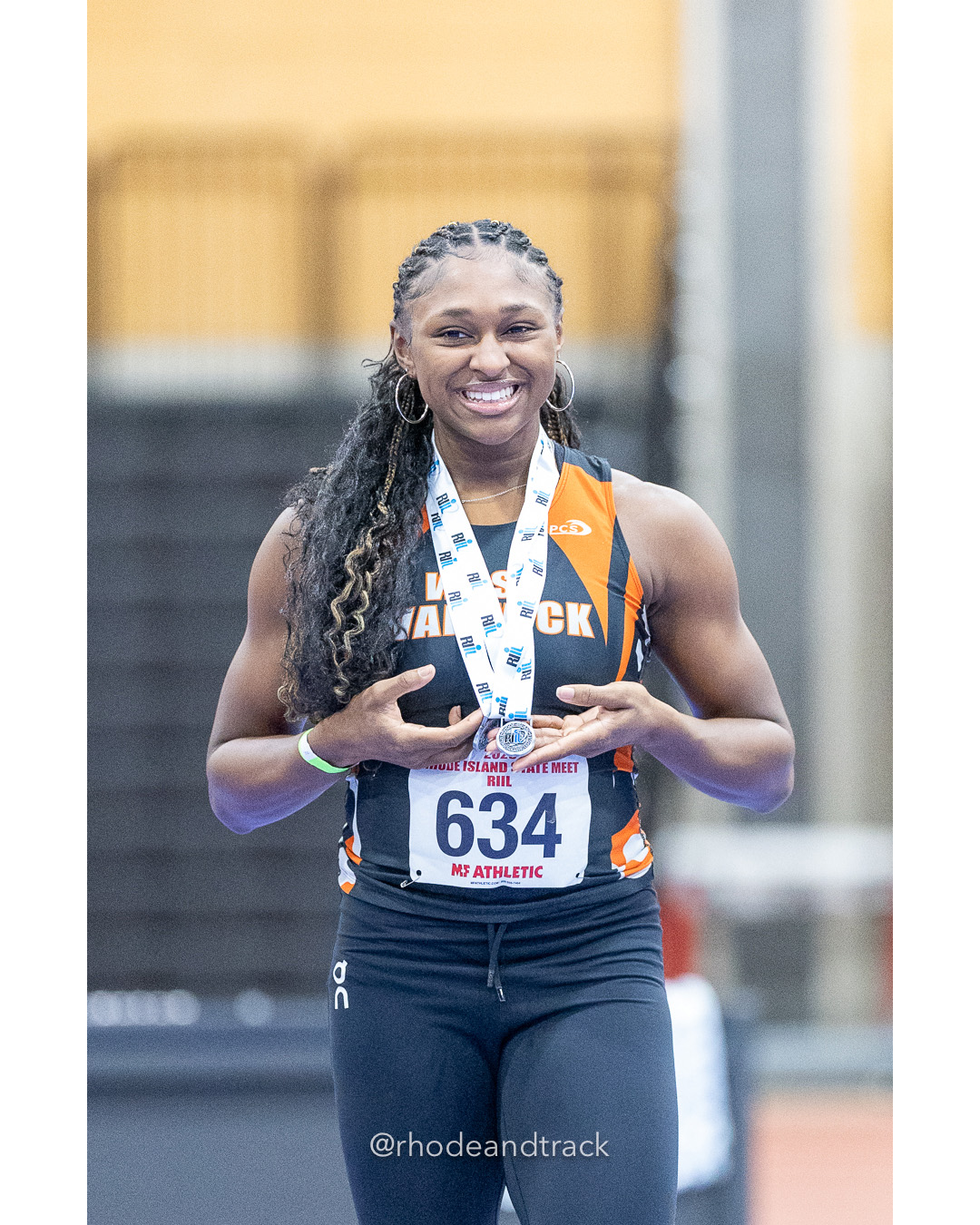 2 - Xenia Raye - West Warwick High School 40.57 - 300m - RI 2025 Indoor Track and Field State Championships - PCTA - Providence RI - February 15 2025 File: ./dir-Girls-State-Championship/250215-track-indoor-2025-ri-state-championship-pcta-510-296A3976.jpg 2 - Xenia Raye - West Warwick High School 40.57 - 300m - RI 2025 Indoor Track and Field State Championships - PCTA - Providence RI - Februa…
