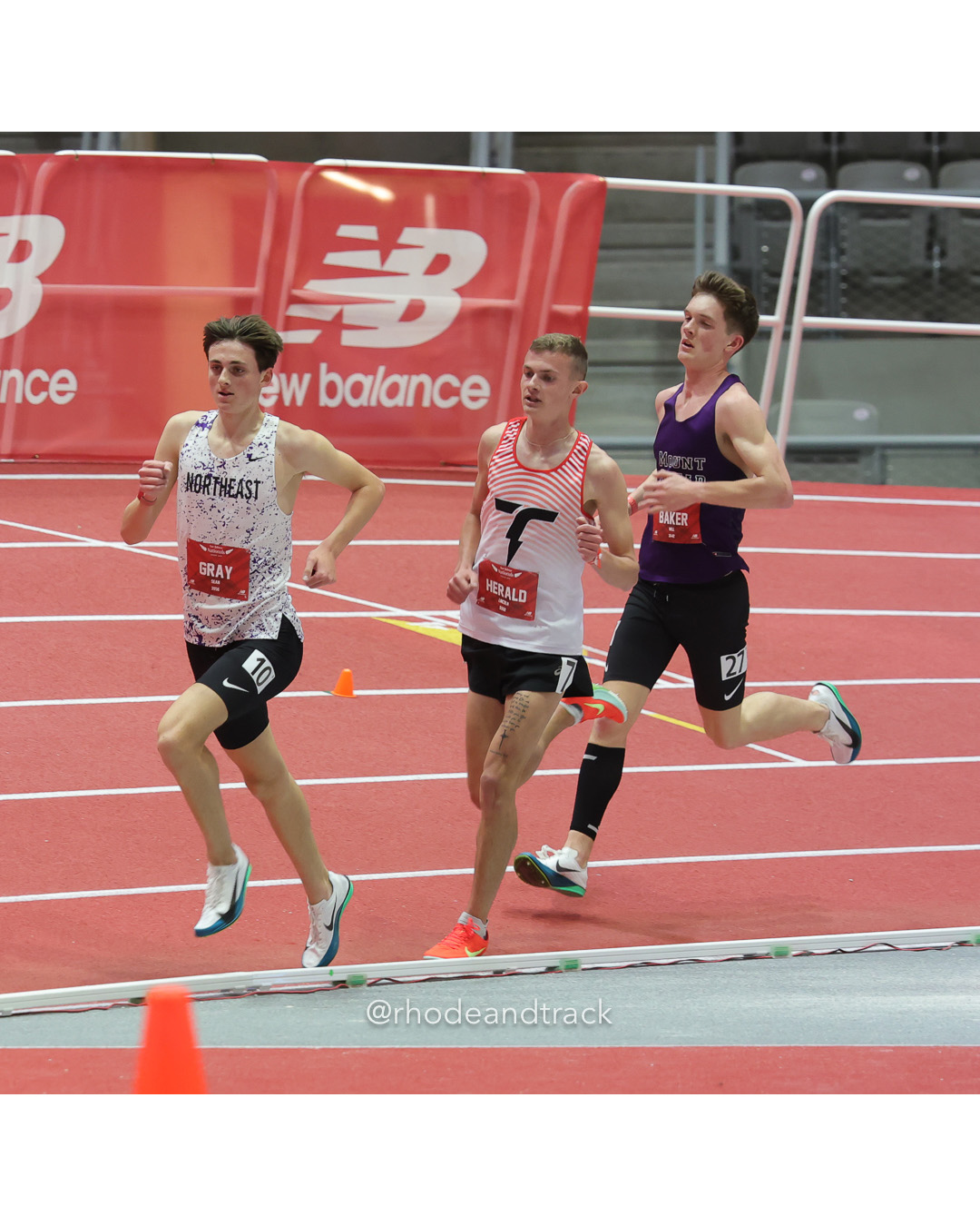 Sean Gray, Portsmouth Track Club, Boys 5000m, Lincoln Herald, Dry Ridge-KY, Boys 5000m, Will Baker, Mt Gilead Track Club, Boys 5000m, New Balance Indoor Nationals - the TRACK at New Balance - Boston MA File: ./dir-Boys-5000m/250313-NBIN-2025-Thursday-1025-296A6782.jpg Sean Gray, Portsmouth Track Club, Boys 5000m, Lincoln Herald, Dry Ridge-KY, Boys 5000m, Will Baker, Mt Gilead Track Club, Boys 5000m, New B…