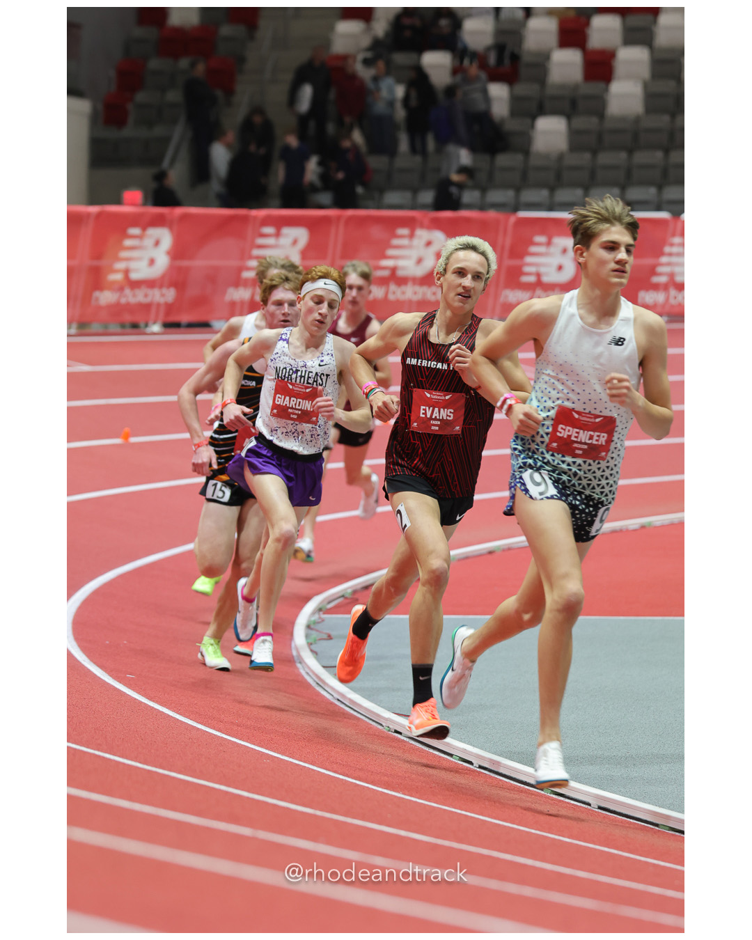 Matthew Giardina, Tyngsboro-MA, Boys 5000m, Kaden Evans, American Fork XC Club, Boys 5000m, Jackson Spencer, Herriman, Boys 5000m, New Balance Indoor Nationals - the TRACK at New Balance - Boston MA File: ./dir-Boys-5000m/250313-NBIN-2025-Thursday-910-296A3883.jpg Matthew Giardina, Tyngsboro-MA, Boys 5000m, Kaden Evans, American Fork XC Club, Boys 5000m, Jackson Spencer, Herriman, Boys 5000m, New Bala…