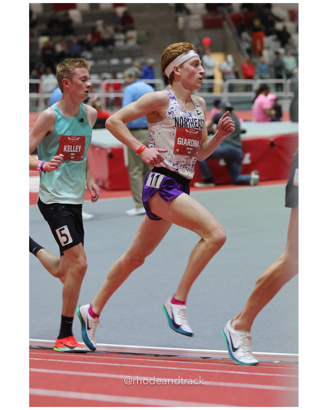 Owen Kelley, Bentonville-AR, Boys 5000m, Matthew Giardina, Tyngsboro-MA, Boys 5000m, New Balance Indoor Nationals - the TRACK at New Balance - Boston MA File: ./dir-Boys-5000m/250313-NBIN-2025-Thursday-927-296A4312.jpg Owen Kelley, Bentonville-AR, Boys 5000m, Matthew Giardina, Tyngsboro-MA, Boys 5000m, New Balance Indoor Nationals - the TRACK at New Balanc…