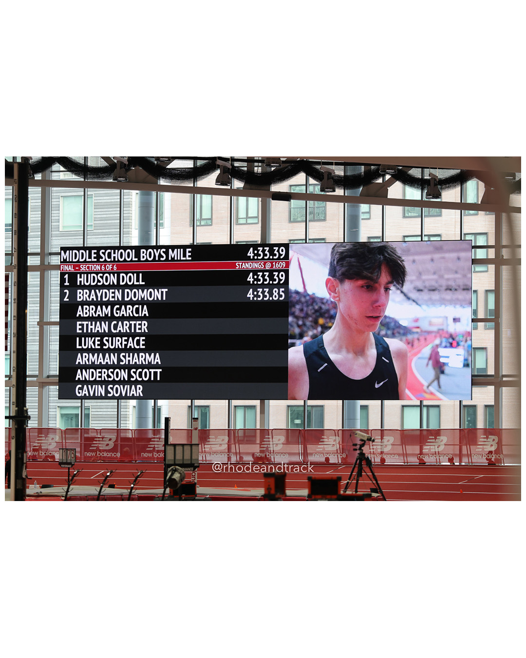 New Balance Indoor Nationals - the TRACK at New Balance - Boston MA File: ./dir-Boys-MS-Mile/250313-NBIN-2025-Thursday-158-296A1035.jpg New Balance Indoor Nationals - the TRACK at New Balance - Boston MA – New Balance Indoor Nationals – Mar 13, 2025 – bib #158