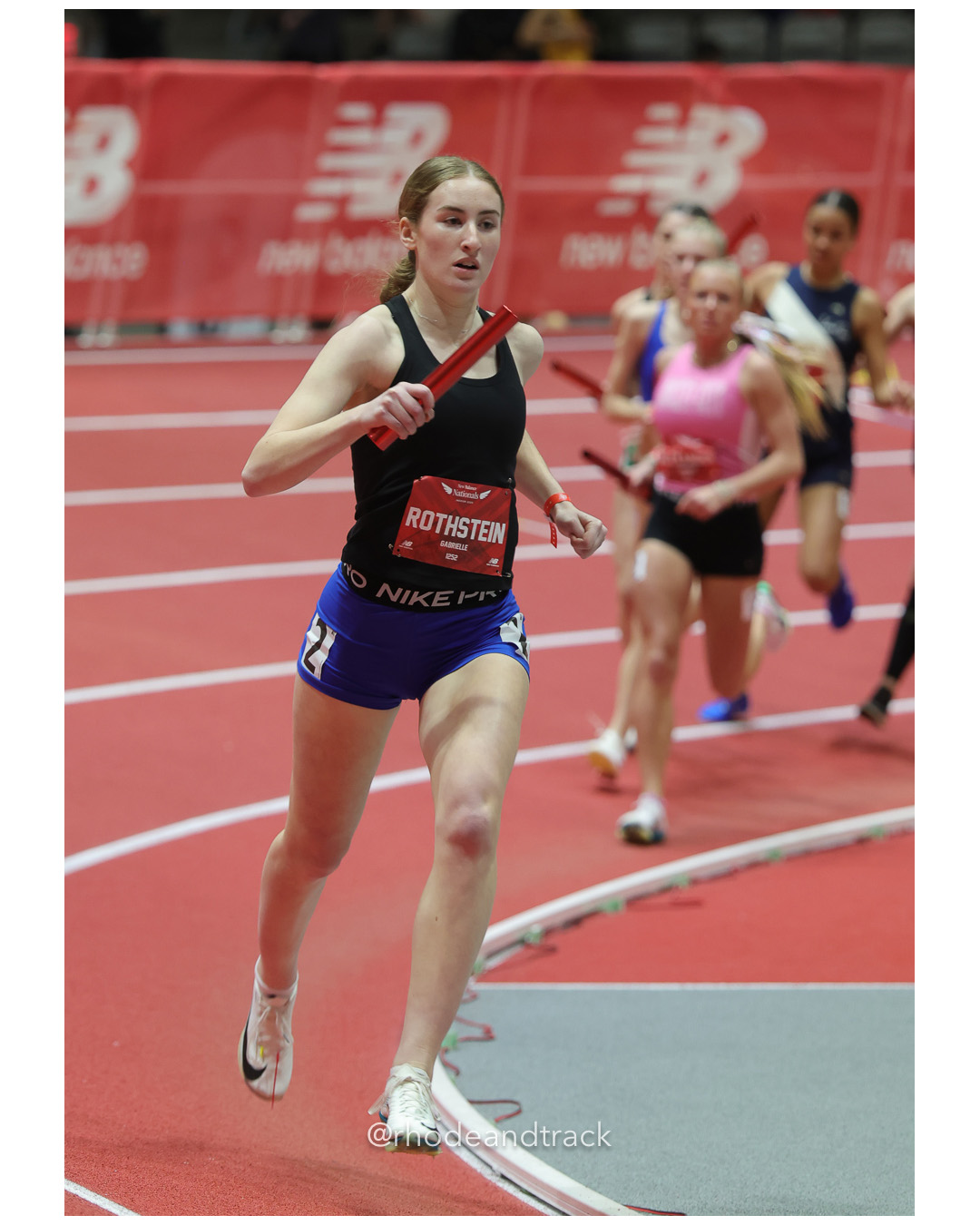 New Balance Indoor Nationals - the TRACK at New Balance - Boston MA – New Balance Indoor Nationals – Mar 13, 2025 – bib #678