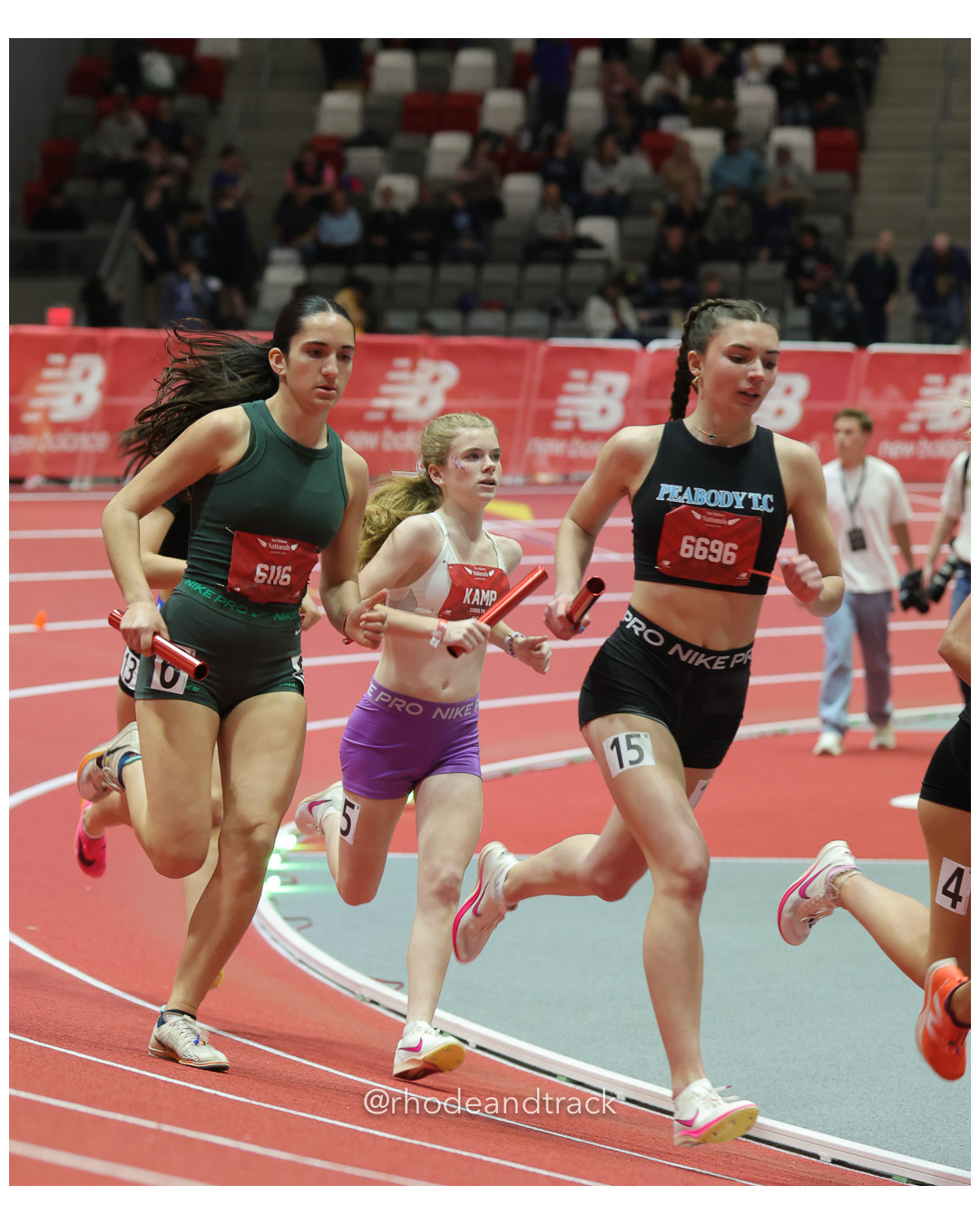New Balance Indoor Nationals - the TRACK at New Balance - Boston MA – New Balance Indoor Nationals – Mar 13, 2025 – bib #681