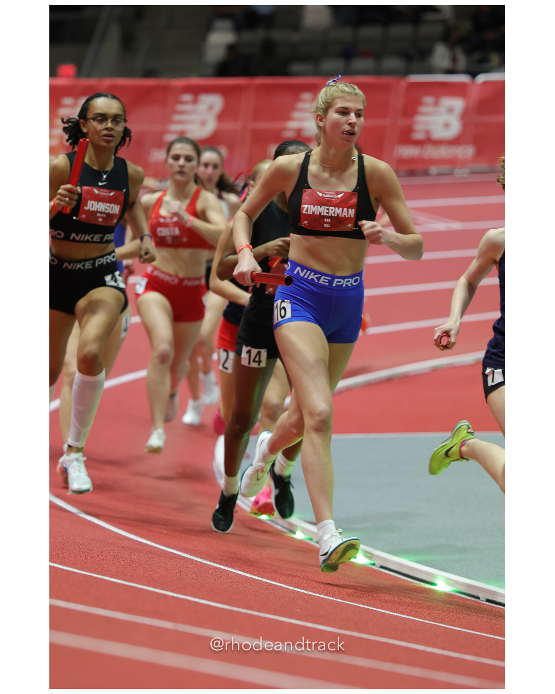 New Balance Indoor Nationals - the TRACK at New Balance - Boston MA – New Balance Indoor Nationals – Mar 13, 2025 – bib #703