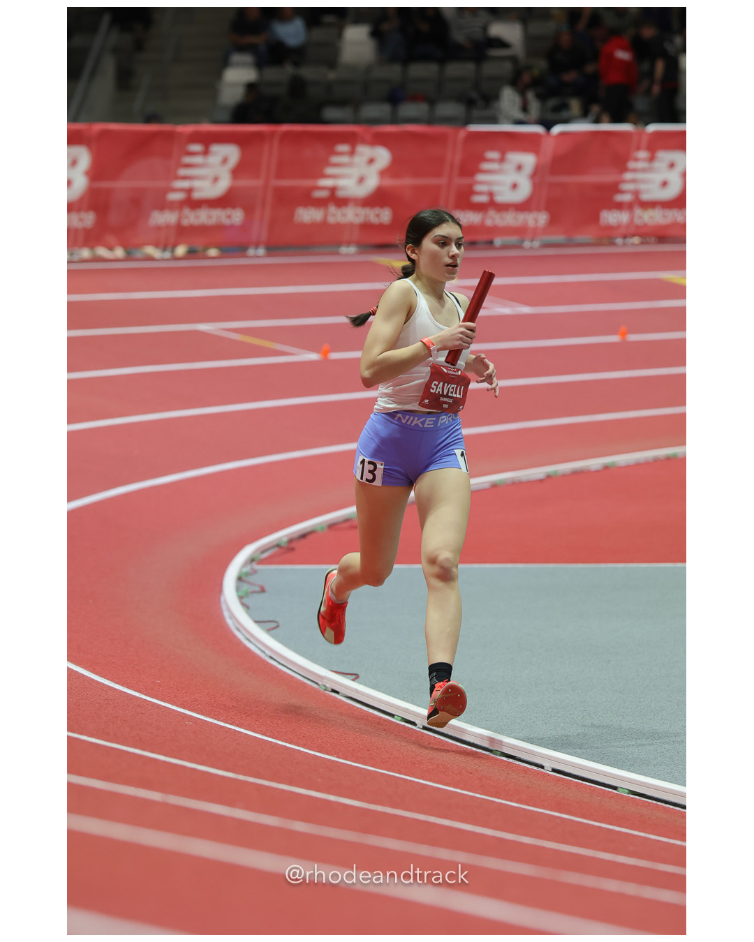 New Balance Indoor Nationals - the TRACK at New Balance - Boston MA – New Balance Indoor Nationals – Mar 13, 2025 – bib #706
