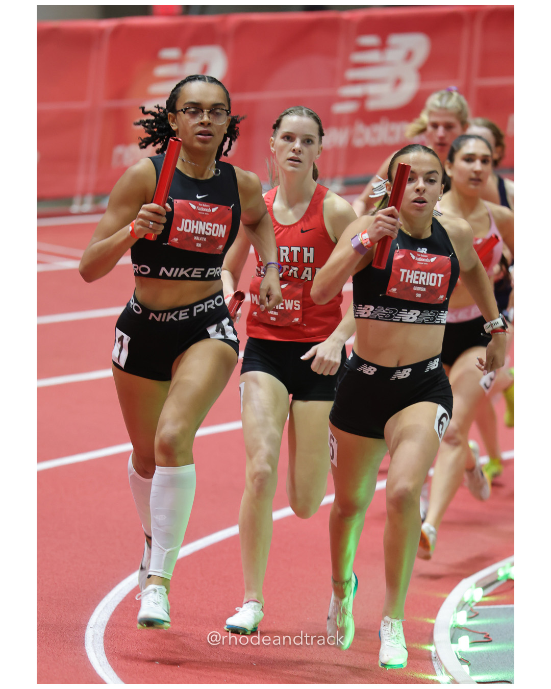 New Balance Indoor Nationals - the TRACK at New Balance - Boston MA – New Balance Indoor Nationals – Mar 13, 2025 – bib #708