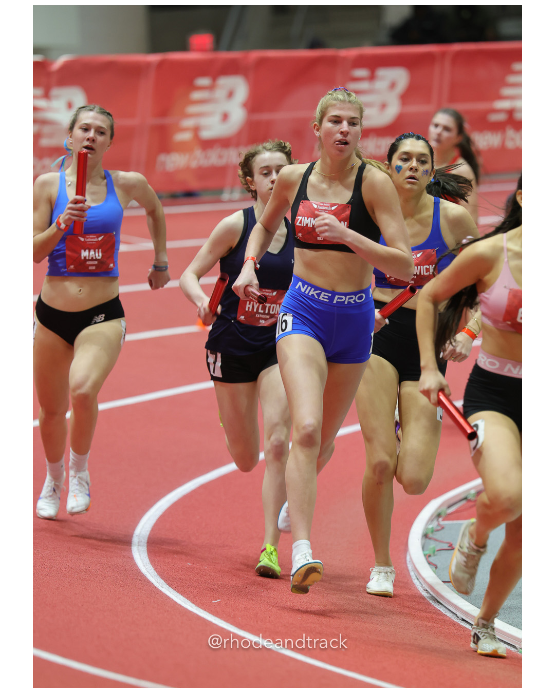 New Balance Indoor Nationals - the TRACK at New Balance - Boston MA – New Balance Indoor Nationals – Mar 13, 2025 – bib #709