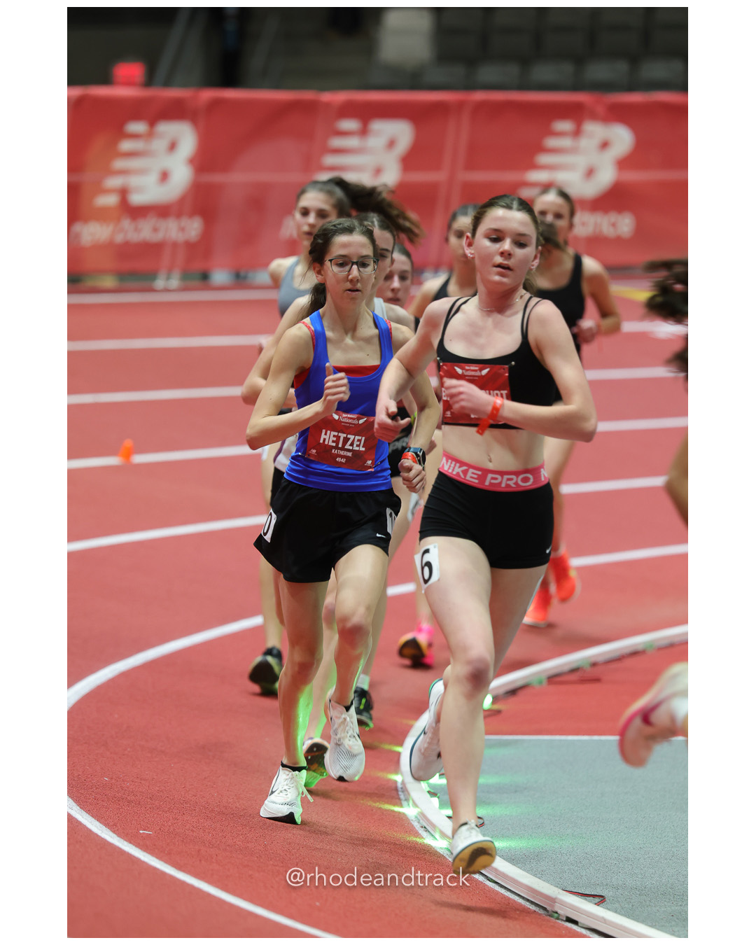 Katherine Hetzel, Cookeville-TN, Girls 5000m, New Balance Indoor Nationals - the TRACK at New Balance - Boston MA – New Balance Indoor Nati…