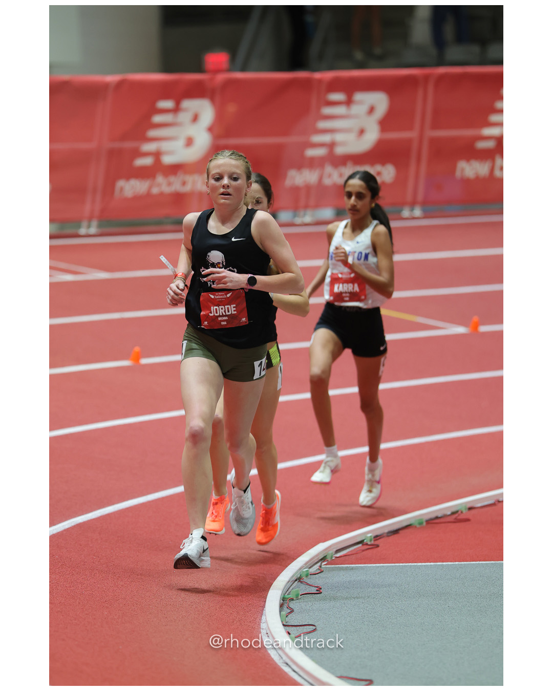 Brenna Jorde, Vista Nation TC, Girls 5000m, New Balance Indoor Nationals - the TRACK at New Balance - Boston MA – New Balance Indoor Nation…