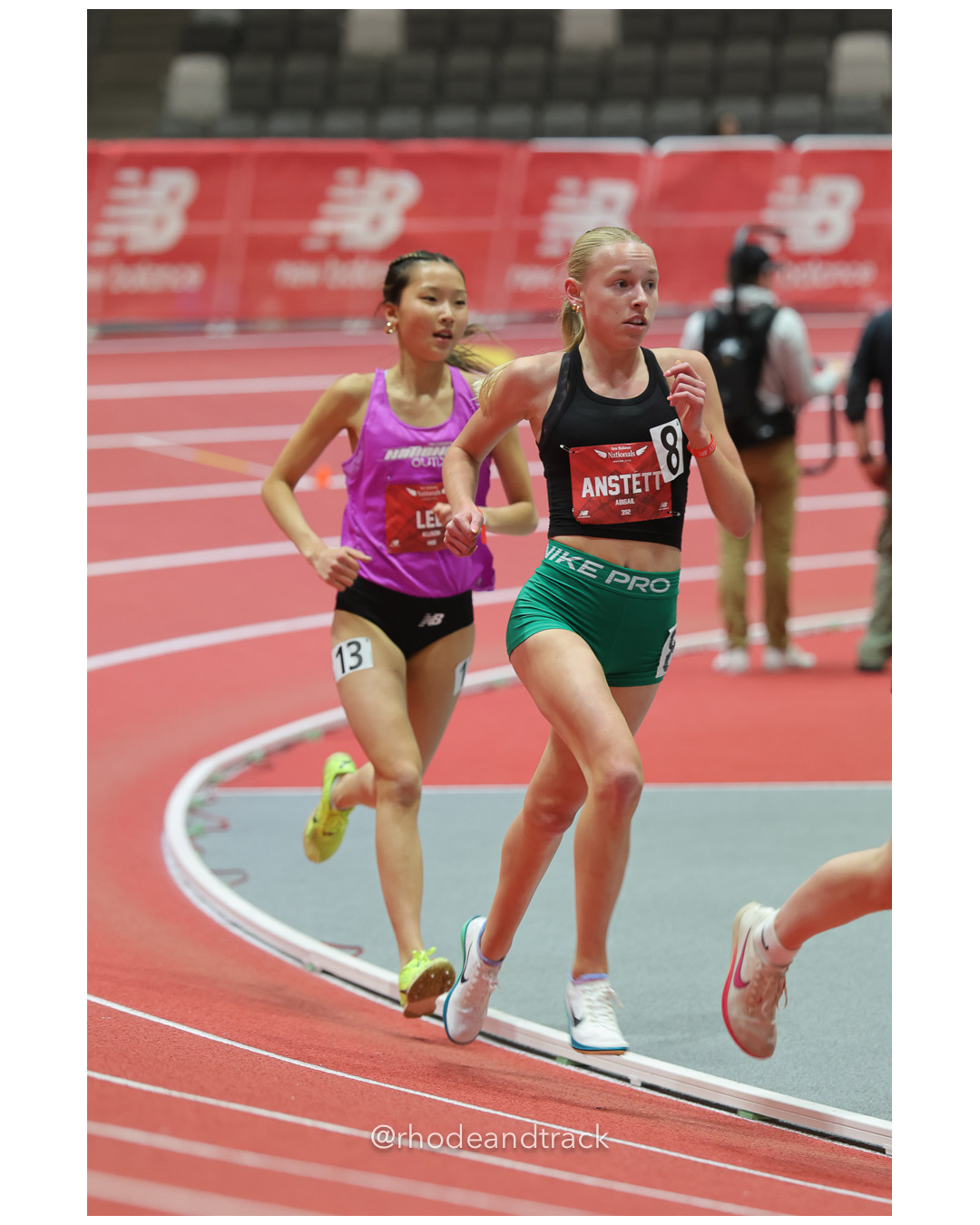 Abigail Anstett, Cub Athletics, Girls 5000m, New Balance Indoor Nationals - the TRACK at New Balance - Boston MA – New Balance Indoor Natio…