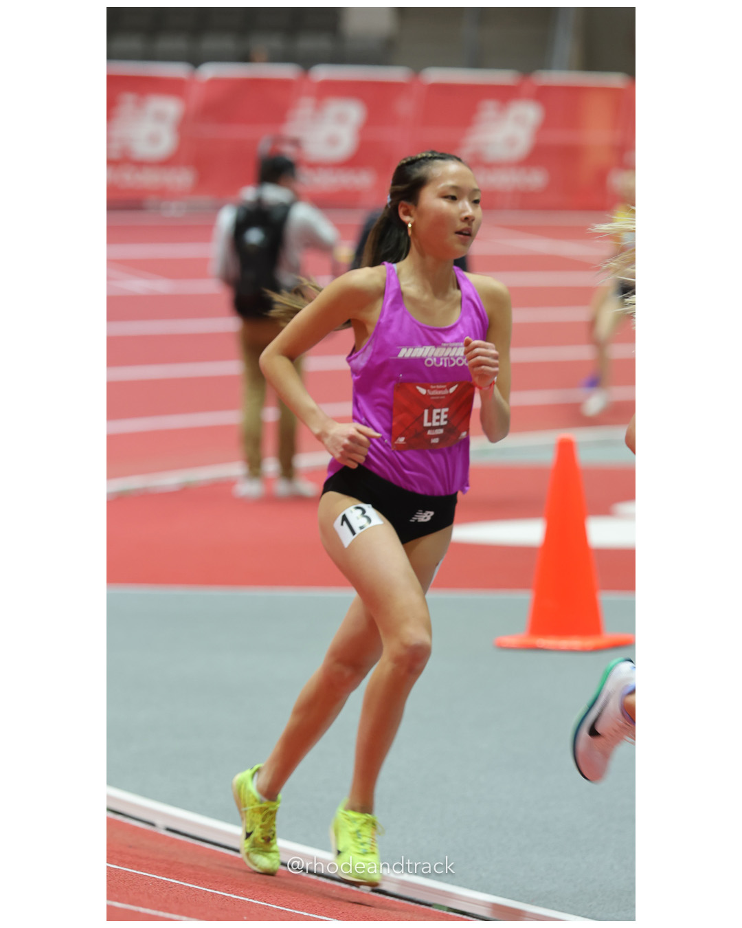 Allison Lee, Plainsboro Track Club, Girls 5000m, New Balance Indoor Nationals - the TRACK at New Balance - Boston MA – New Balance Indoor N…