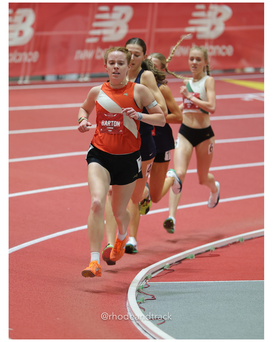 Caroline Barton, Asheville -NC, Girls 5000m, New Balance Indoor Nationals - the TRACK at New Balance - Boston MA – New Balance Indoor Natio…