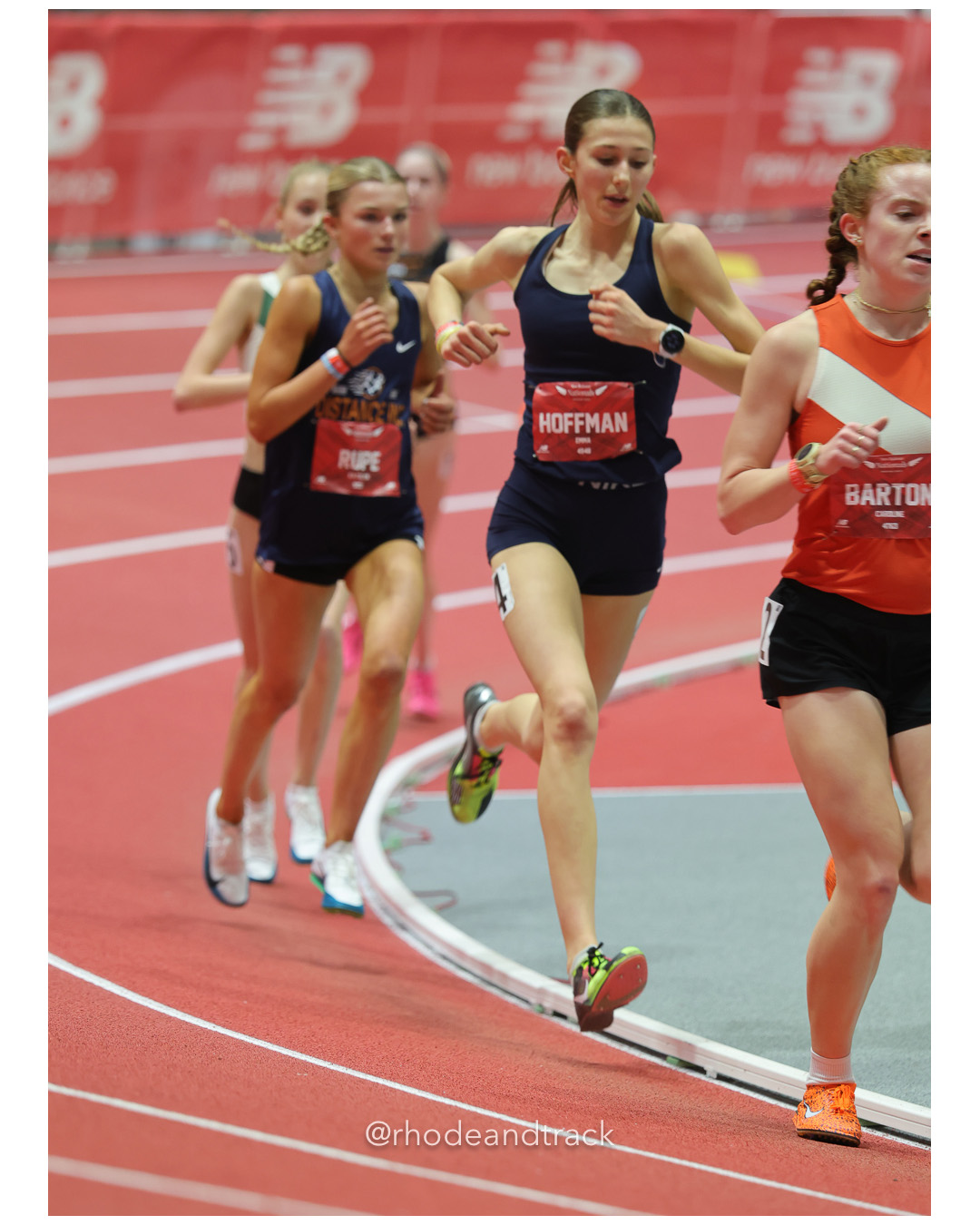 Emma Hoffman, Plainwell-MI, Girls 5000m, New Balance Indoor Nationals - the TRACK at New Balance - Boston MA – New Balance Indoor Nationals…