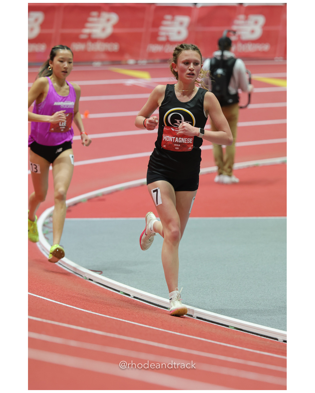 Cecilia Montagnese, Quakers TC, Girls 5000m, New Balance Indoor Nationals - the TRACK at New Balance - Boston MA – New Balance Indoor Natio…