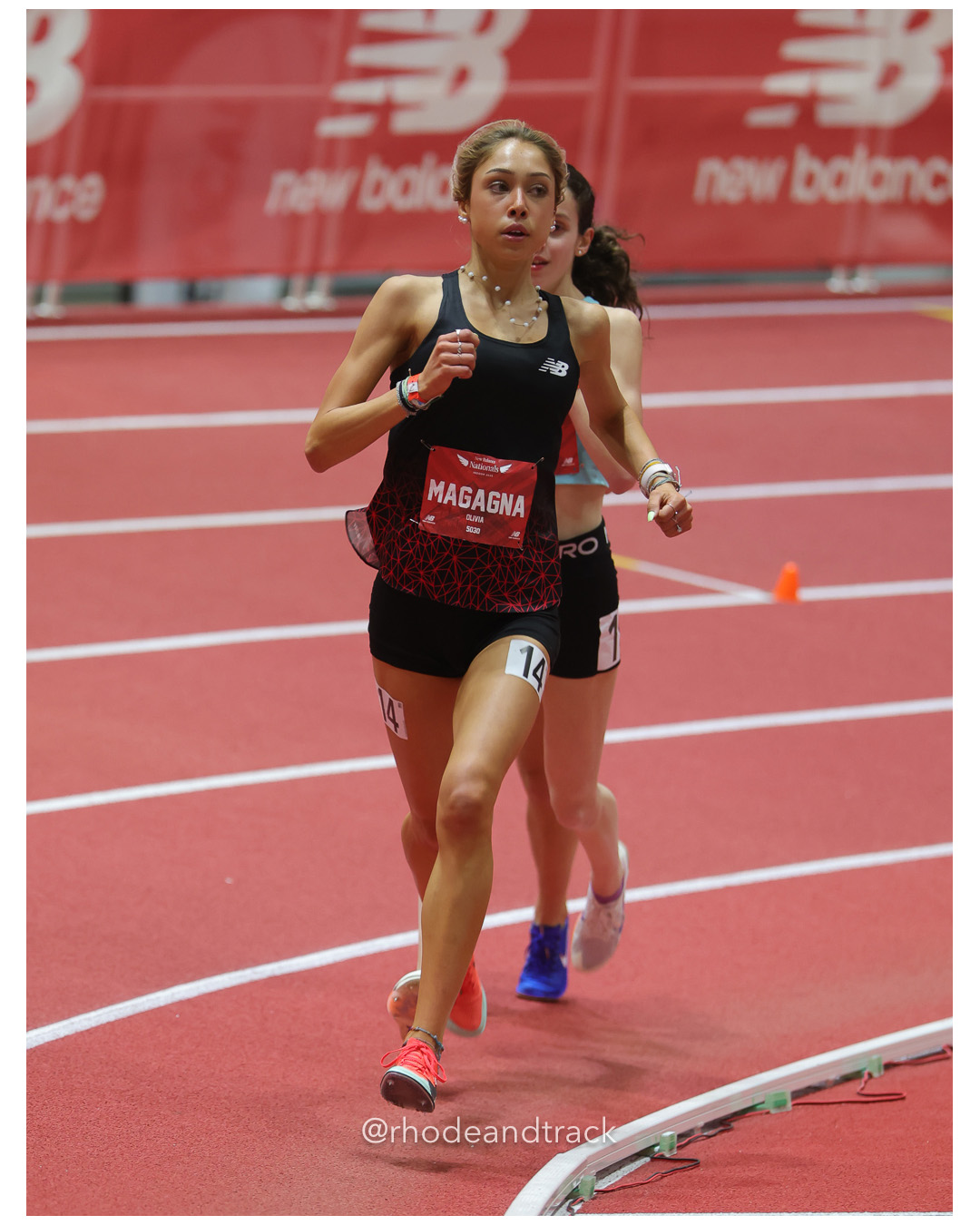 Olivia Magagna, Lancaster-PA, Girls 5000m, New Balance Indoor Nationals - the TRACK at New Balance - Boston MA – New Balance Indoor Nationa…