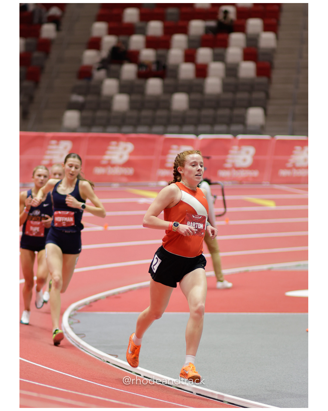 New Balance Indoor Nationals - the TRACK at New Balance - Boston MA – New Balance Indoor Nationals – Mar 13, 2025 – bib #966